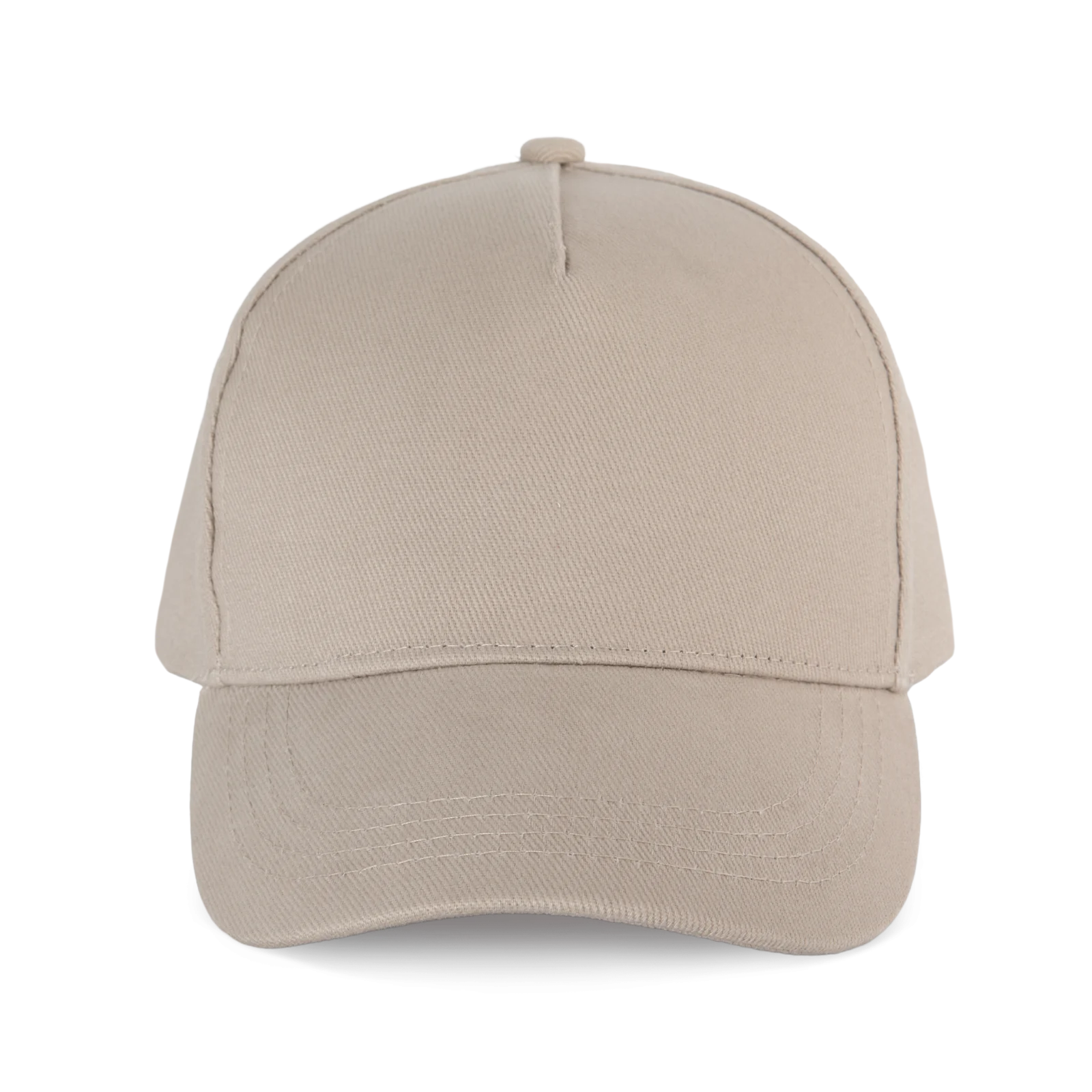 Casquette coton épais - 5 panneaux KP162 — Beige