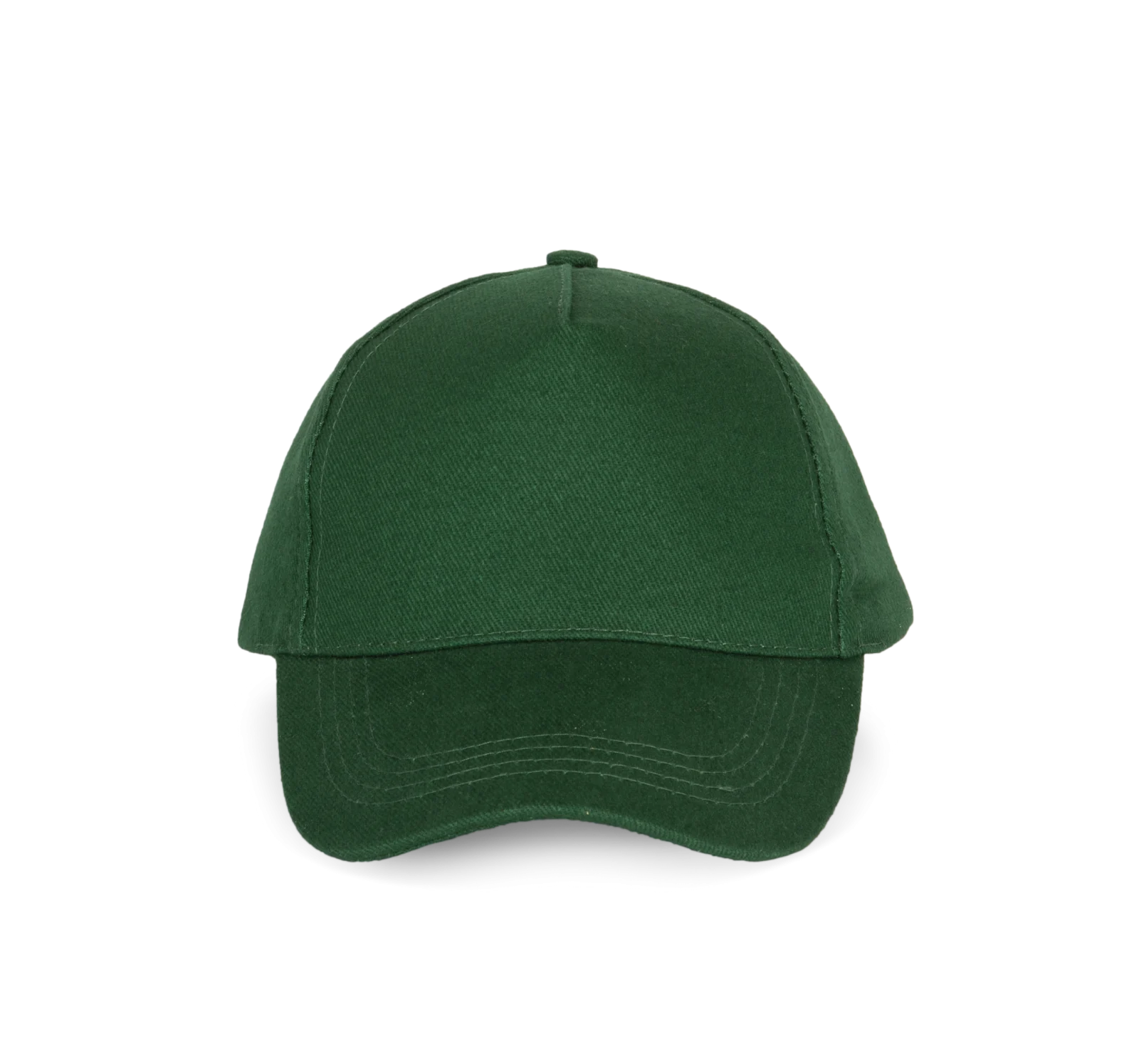 Casquette coton épais - 5 panneaux KP162 — Forest Green