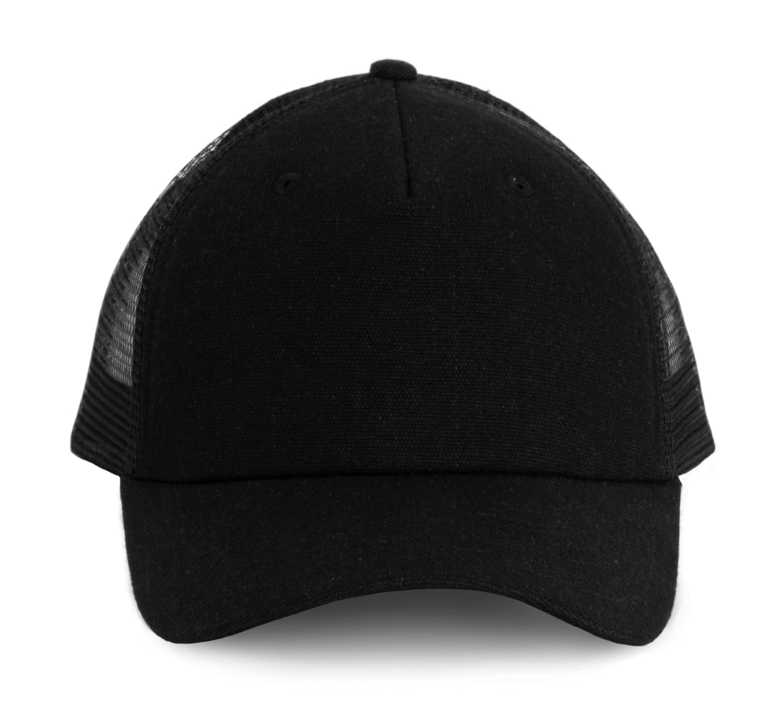 Casquette Trucker - 5 panneaux KP170 — Black