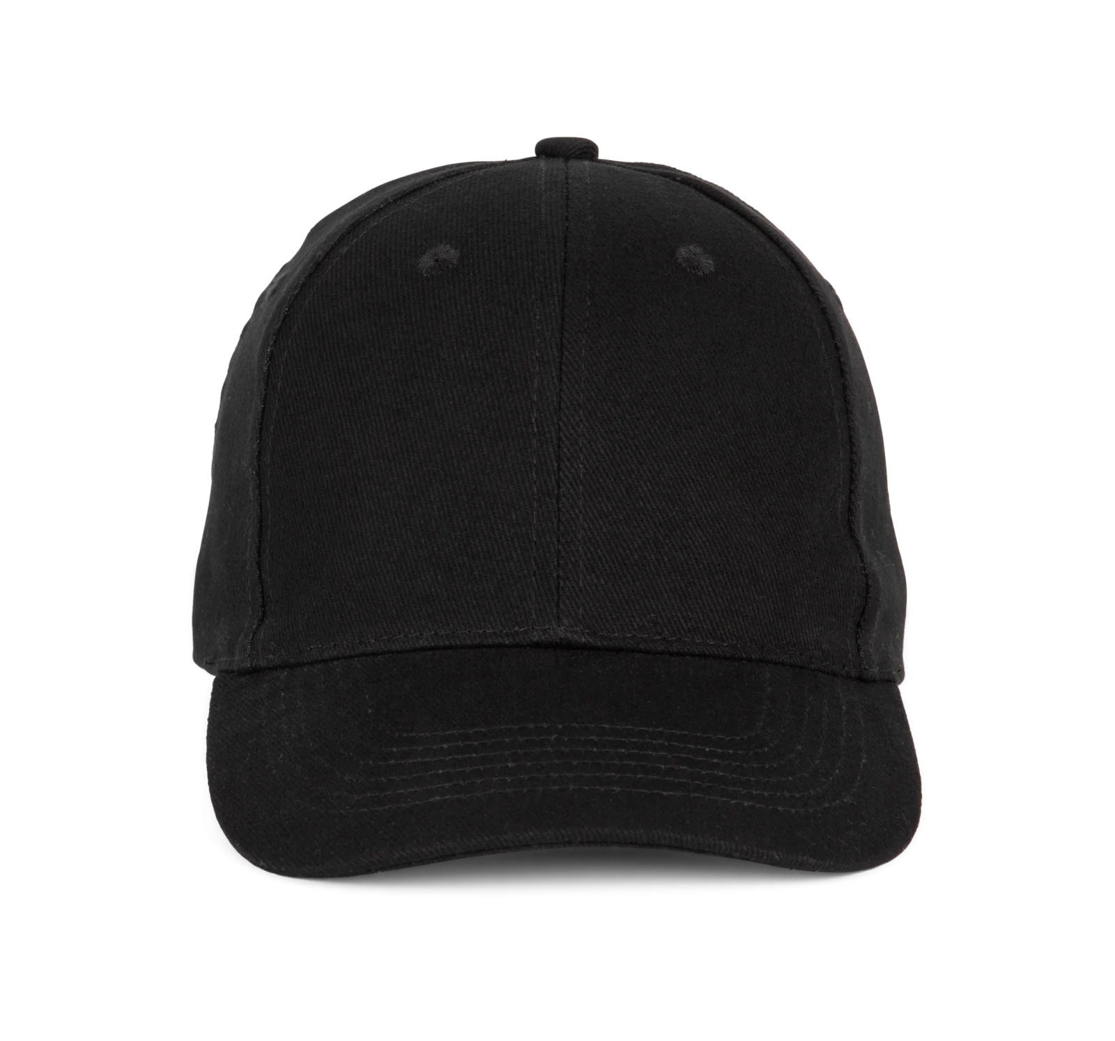 Casquette Baseball - 6 panneaux KP194 — Black
