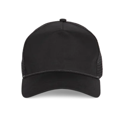 Casquette trucker - 5 panneaux KP225 — Black