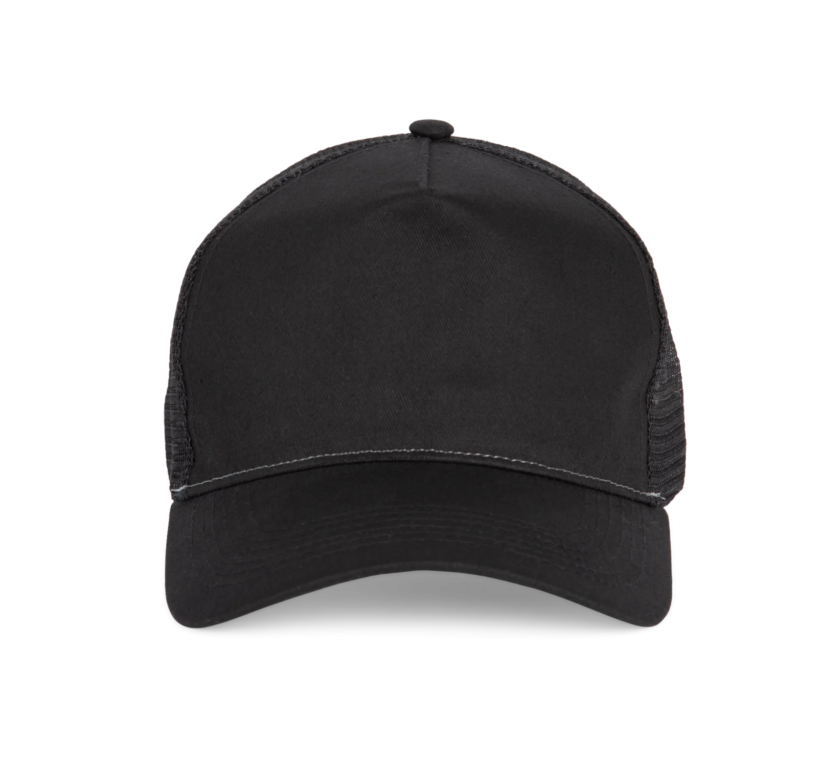 Casquette trucker - 5 panneaux KP225 — Black