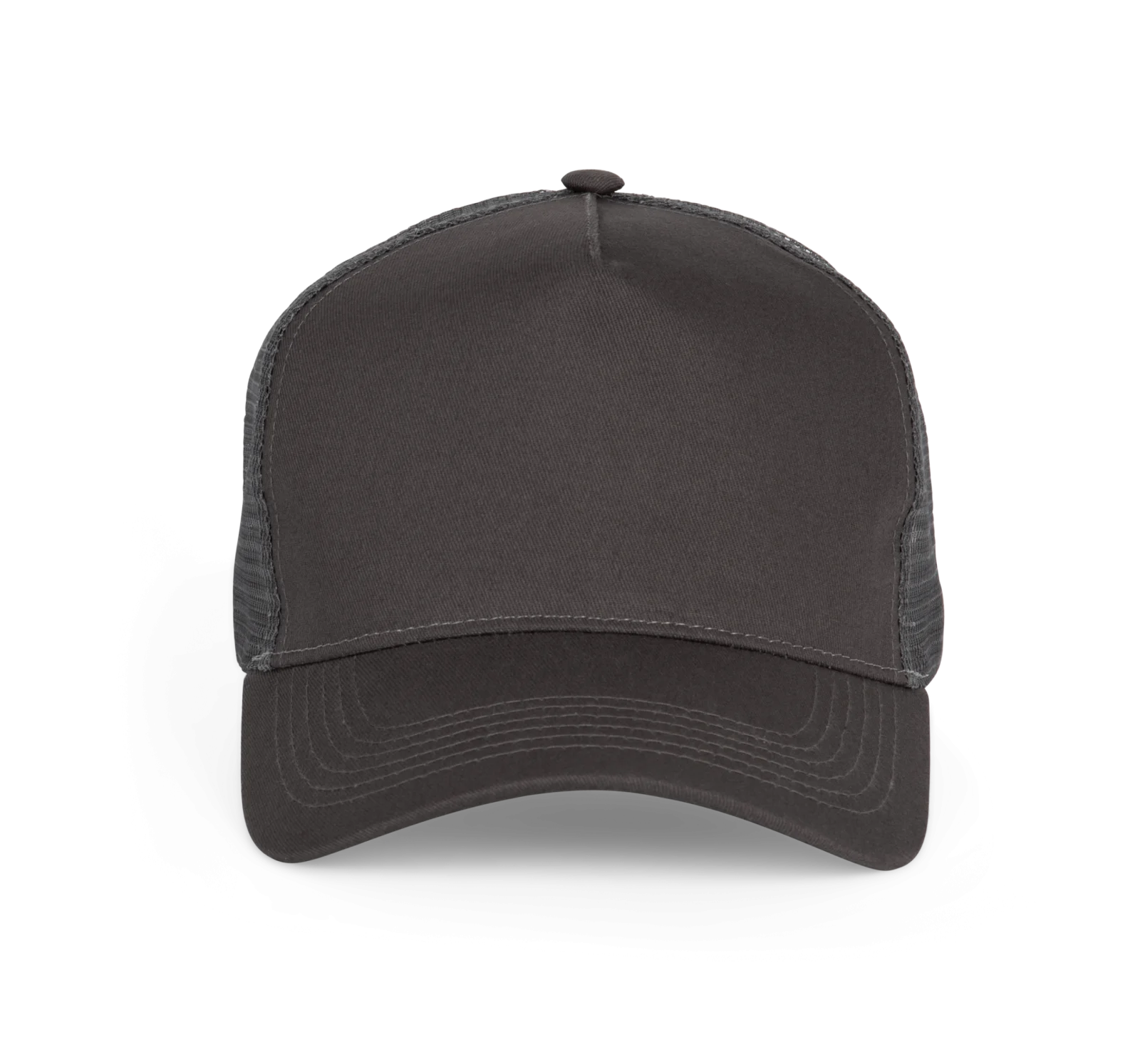 Casquette trucker - 5 panneaux KP225 — Dark Grey