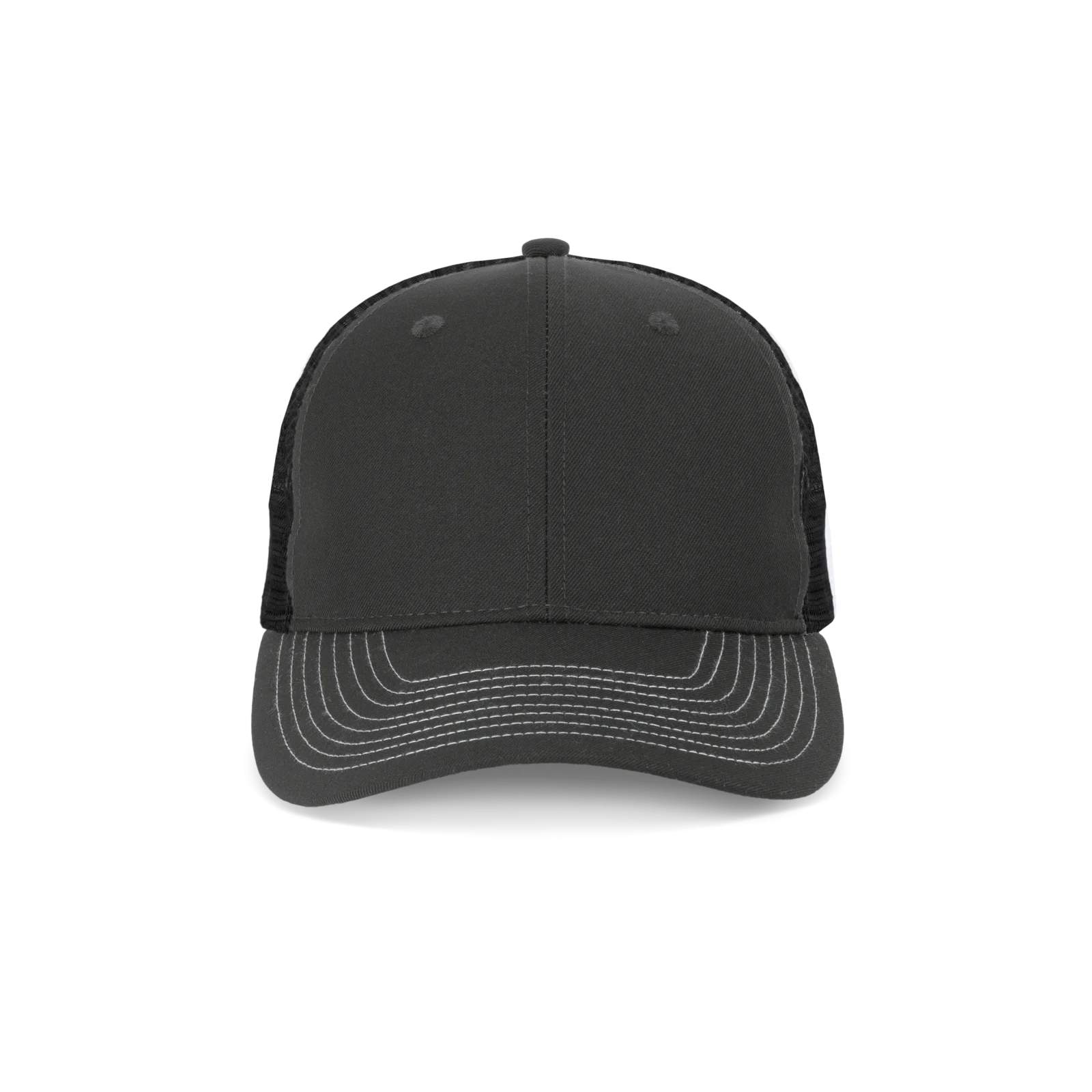 Casquette trucker - 6 panneaux KP238 — Dark Grey / Black