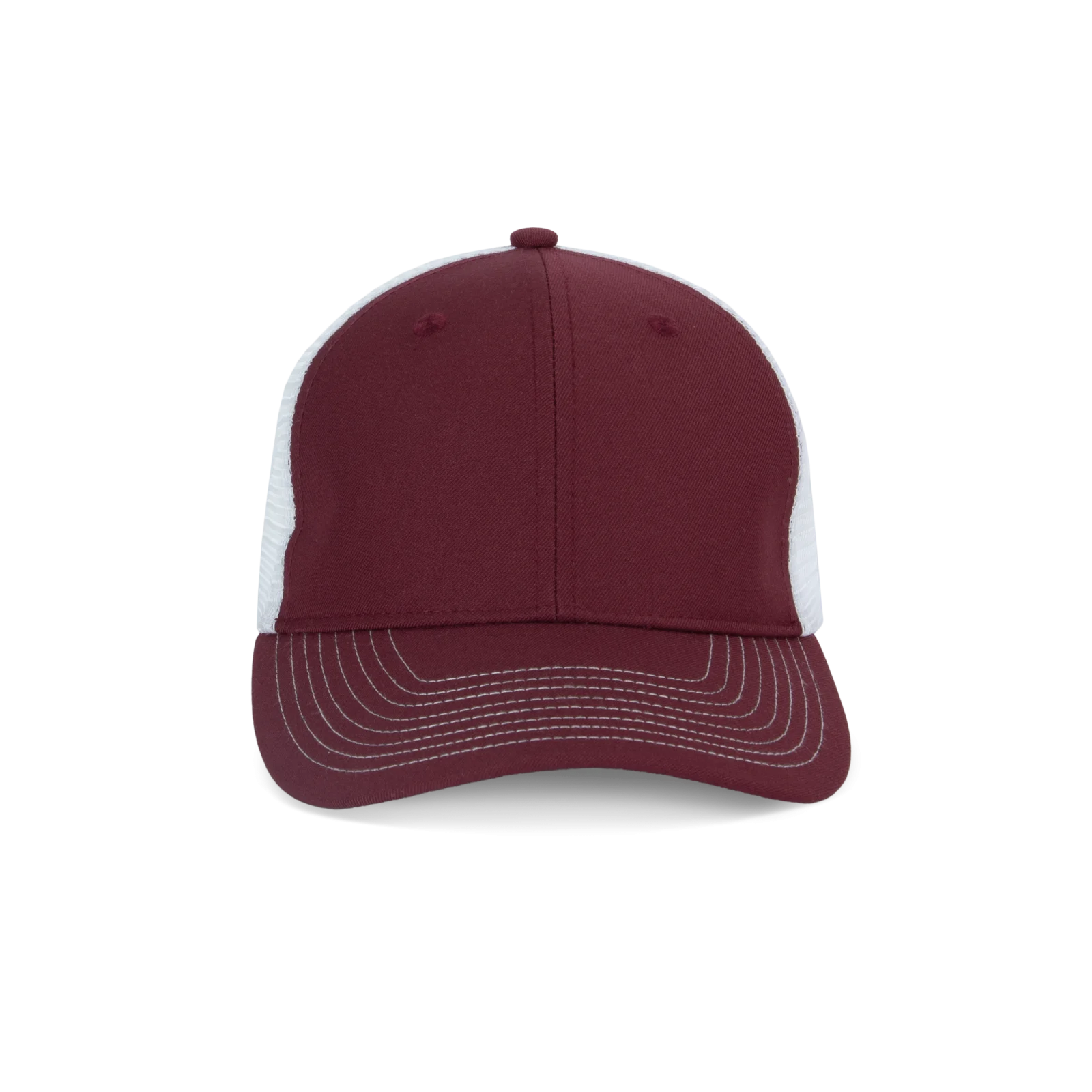 Casquette trucker - 6 panneaux KP238 — Light Burgundy / White