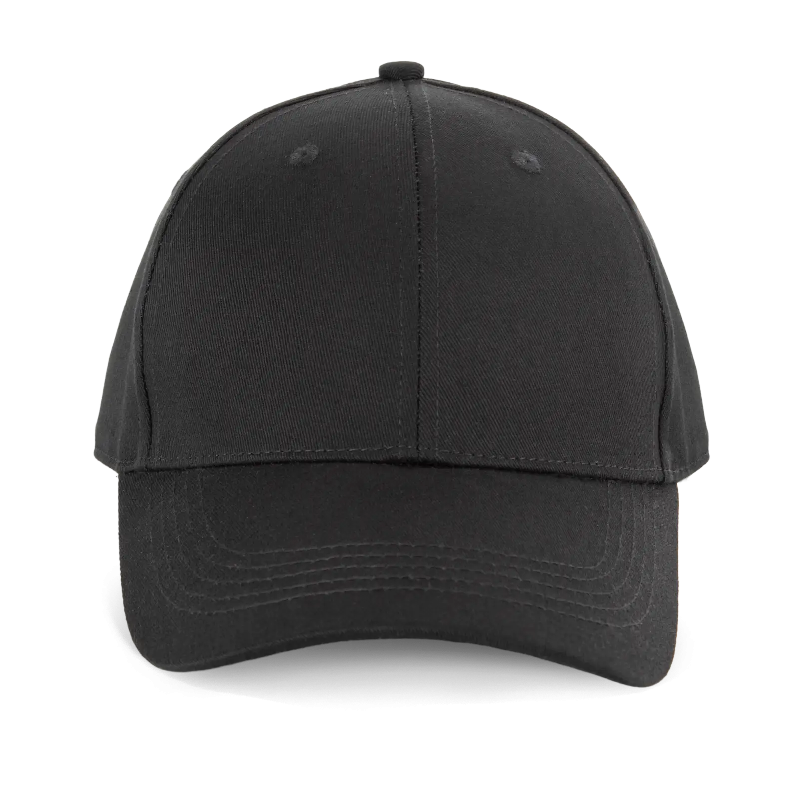 Casquette 6 panneaux - K-up Gold Label KP352 — Black