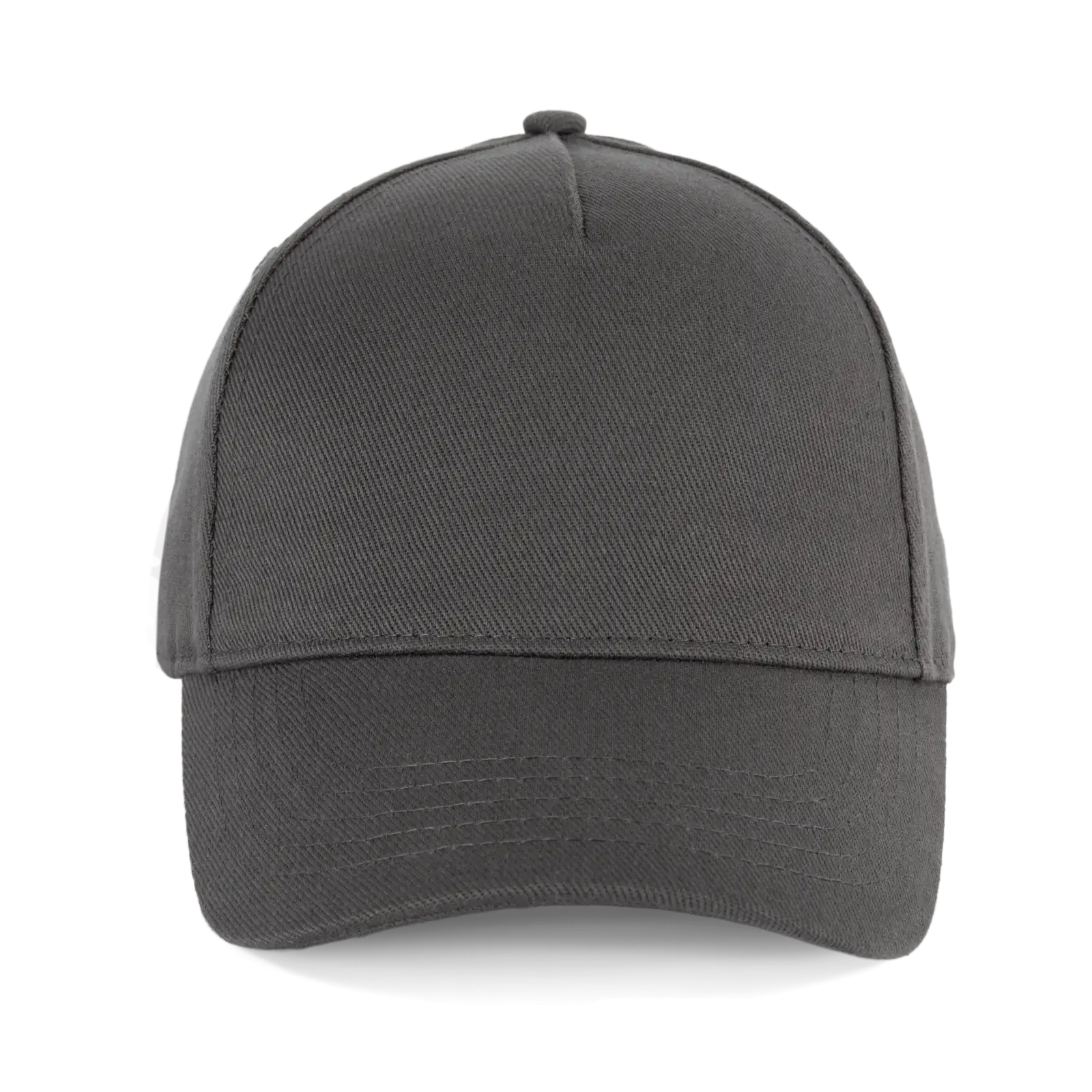 Casquette en coton bio 5 panneaux - K-up Gold Label KP355 — Dark Grey