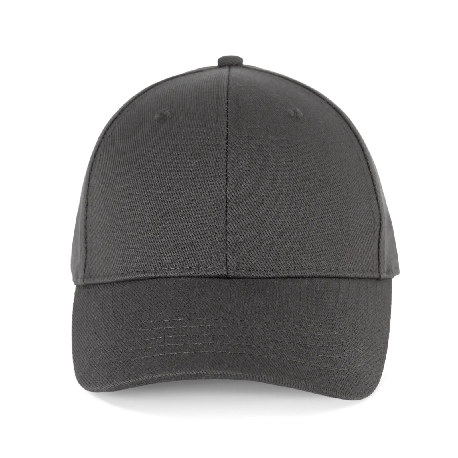 Casquette en coton bio 6 panneaux - K-up Gold Label KP356 — Dark Grey