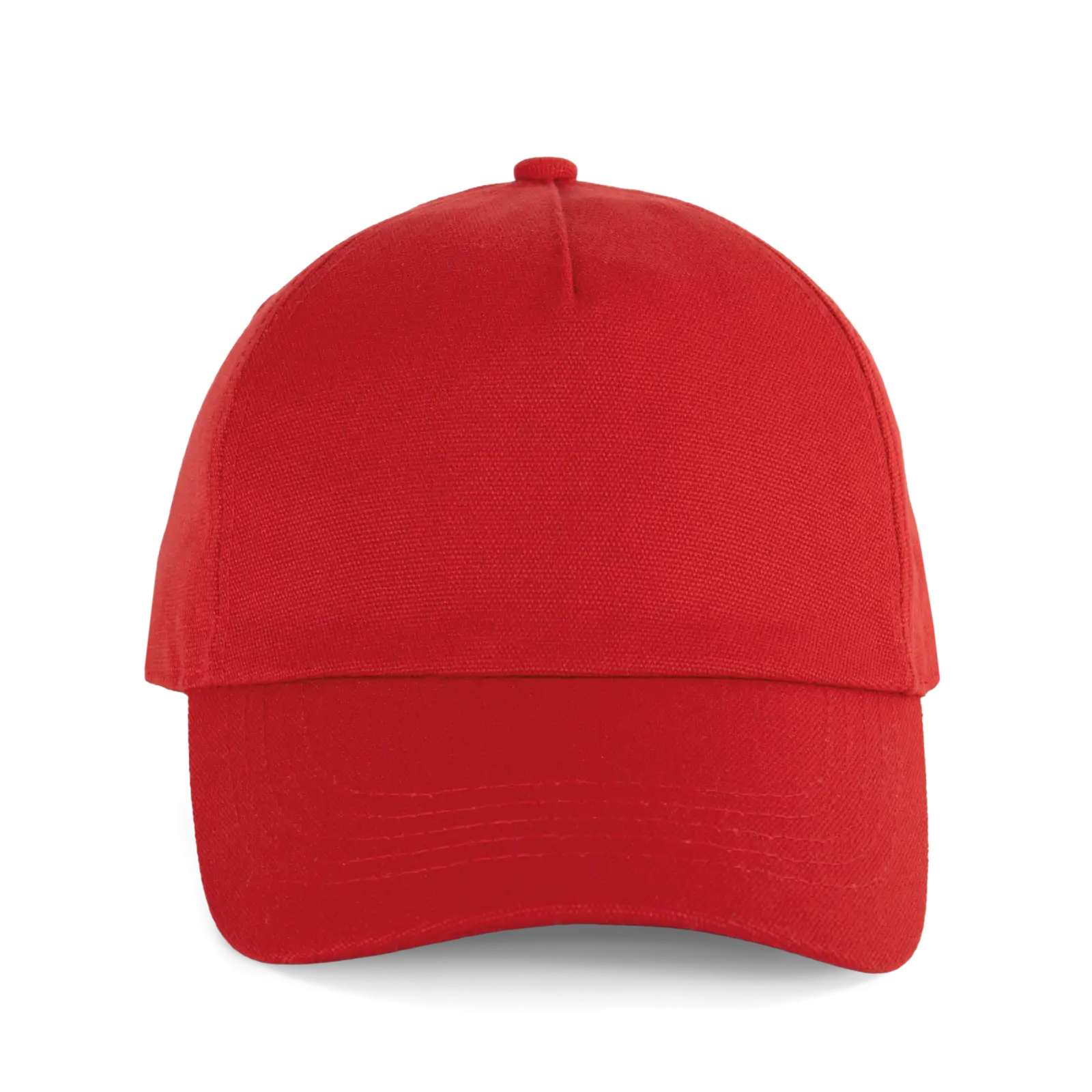 Casquette en toile de coton 5 panneaux - K-up Gold Label KP357 — Crimson Red