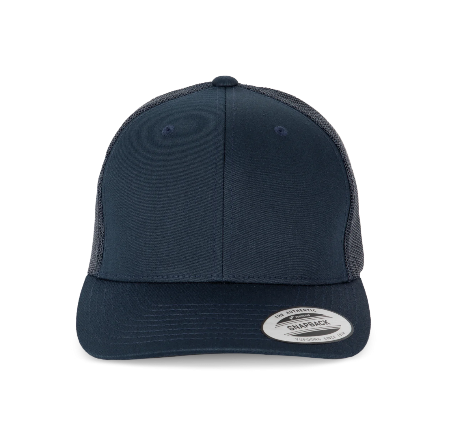 Casquette Trucker modèle rétro - 6 panneaux KP912 — Navy