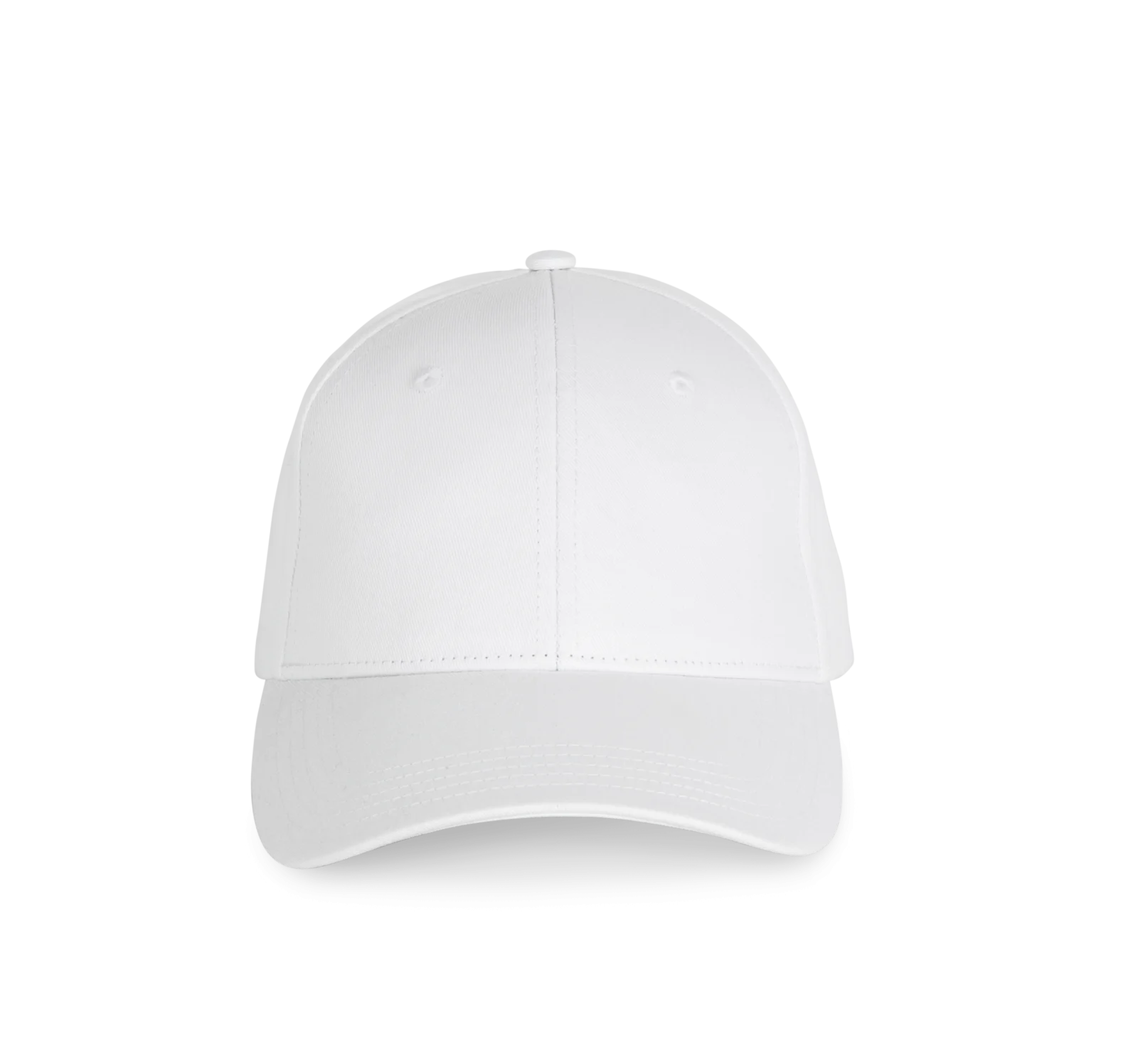 Casquette en coton recyclé - 6 panneaux KP915 — White