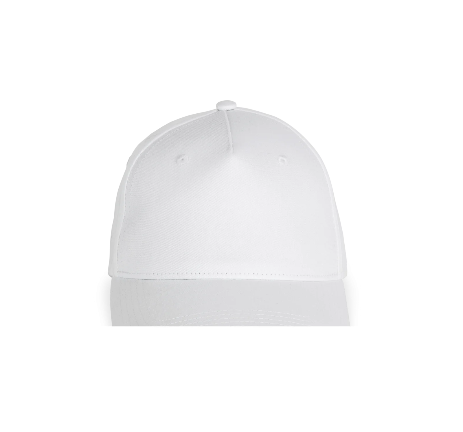 Casquette en coton recyclé - 5 panneaux KP916 — White
