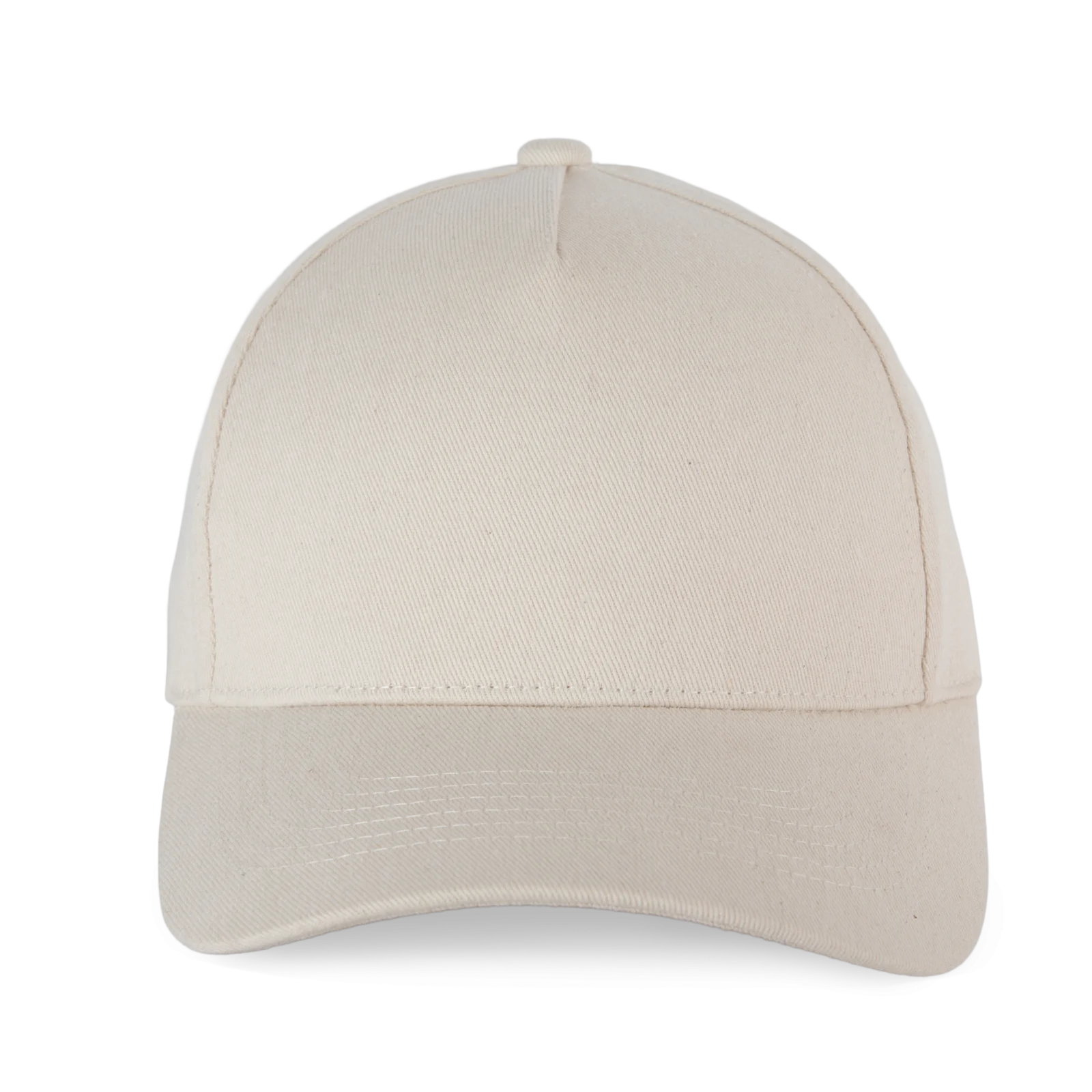 Casquette en coton recyclé 5 panneaux KP921 — Ecume