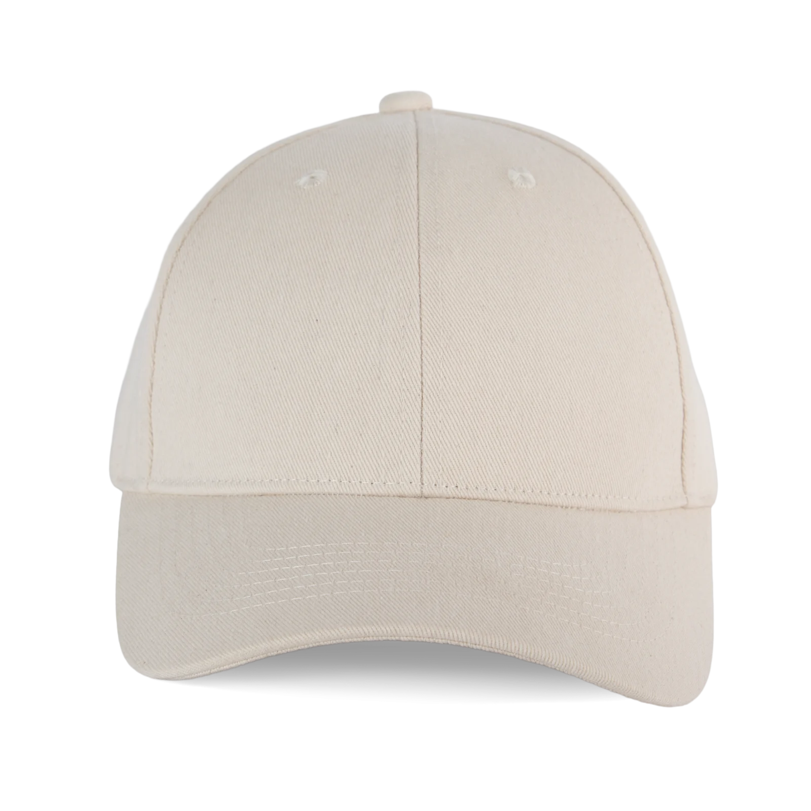 Casquette 6 panneaux en coton recyclé KP922 — Ecume