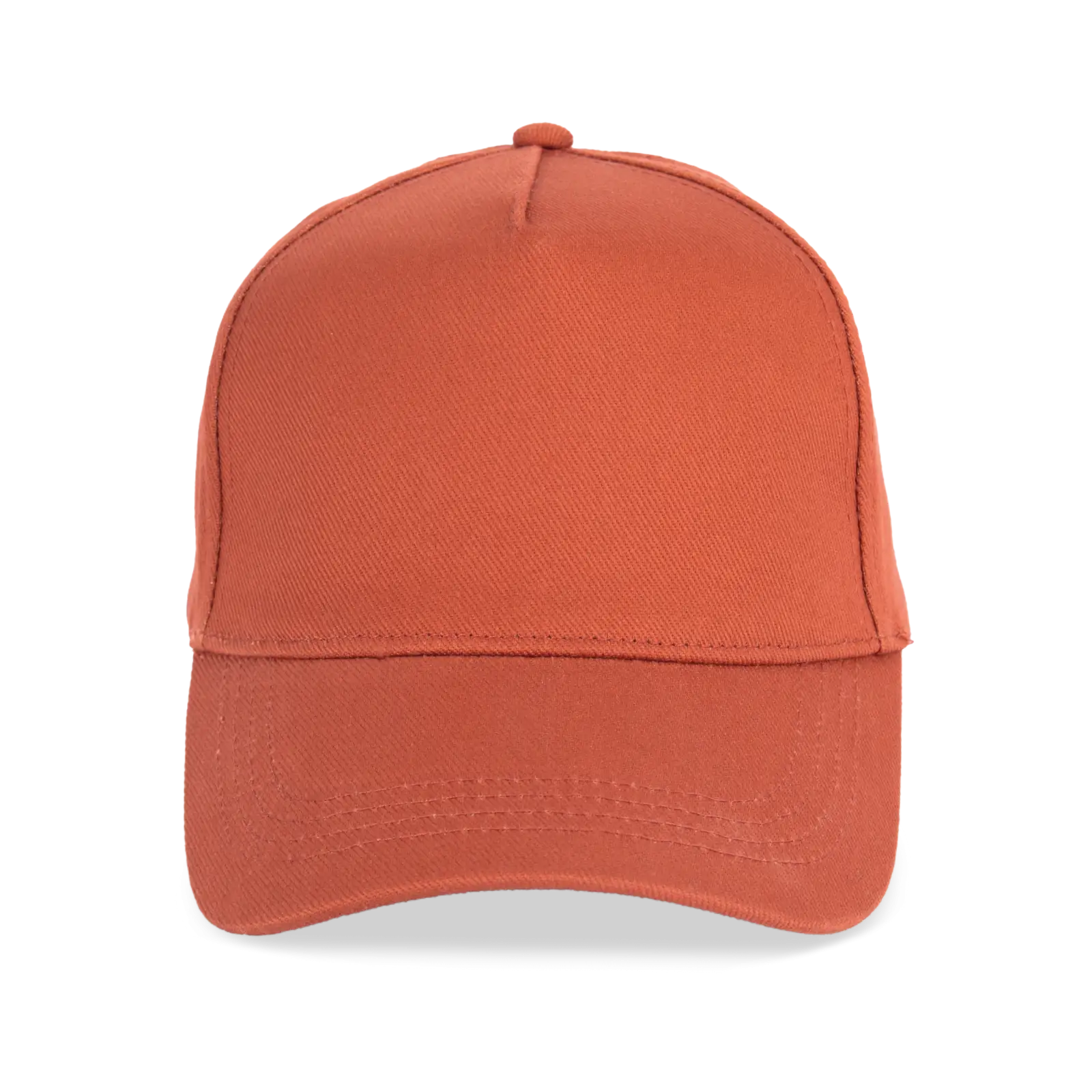 Casquette écoresponsable 5 panneaux unisexe NS037 — Burnt Brick