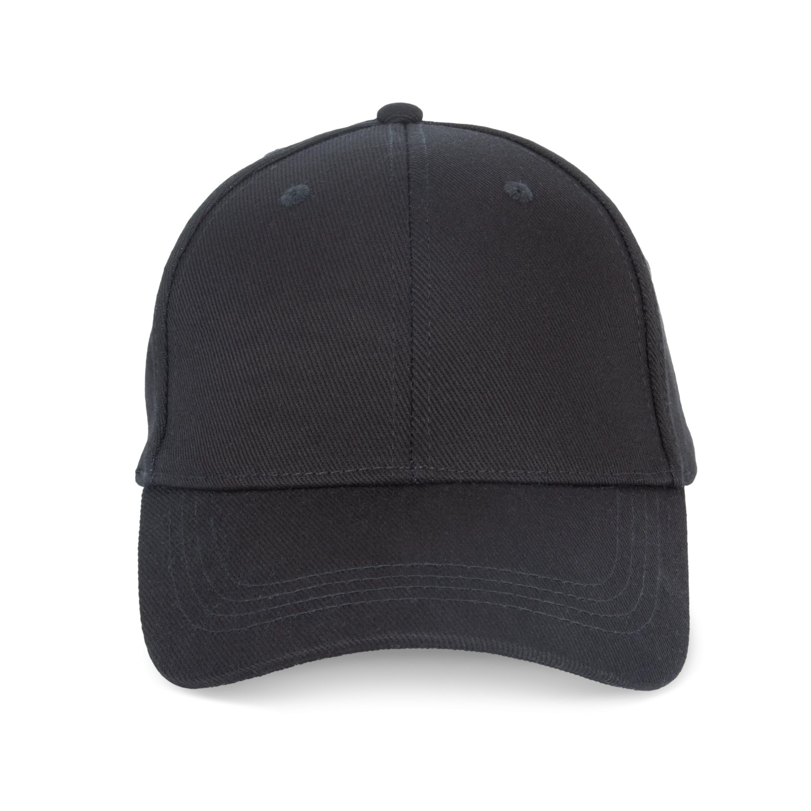 Casquette écoresponsable 6 panneaux unisexe NS038 — Black