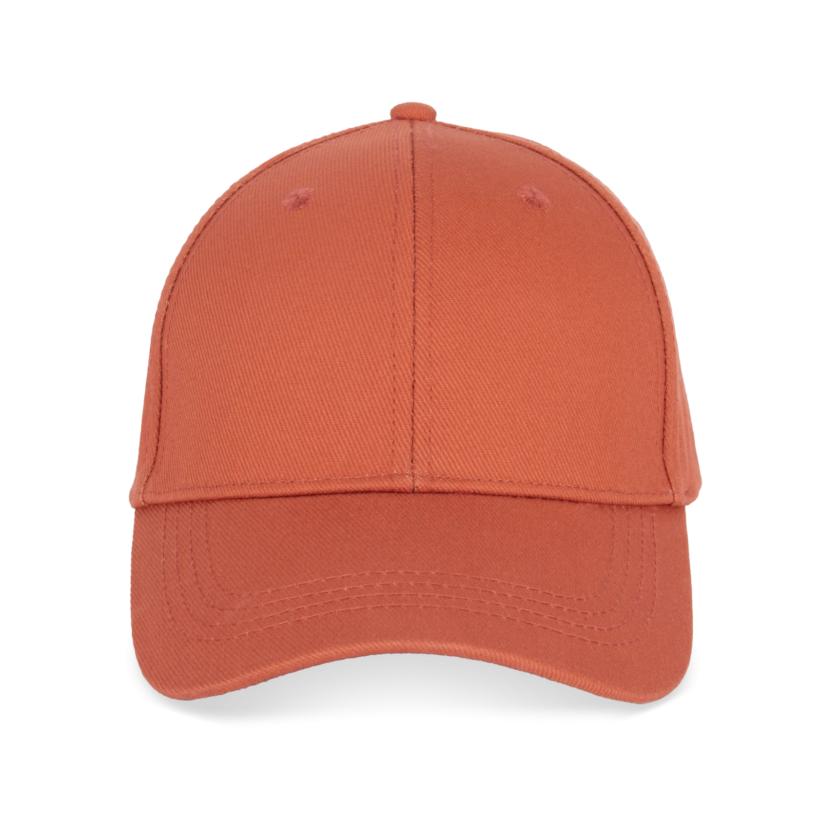 Casquette écoresponsable 6 panneaux unisexe NS038 — Burnt Brick