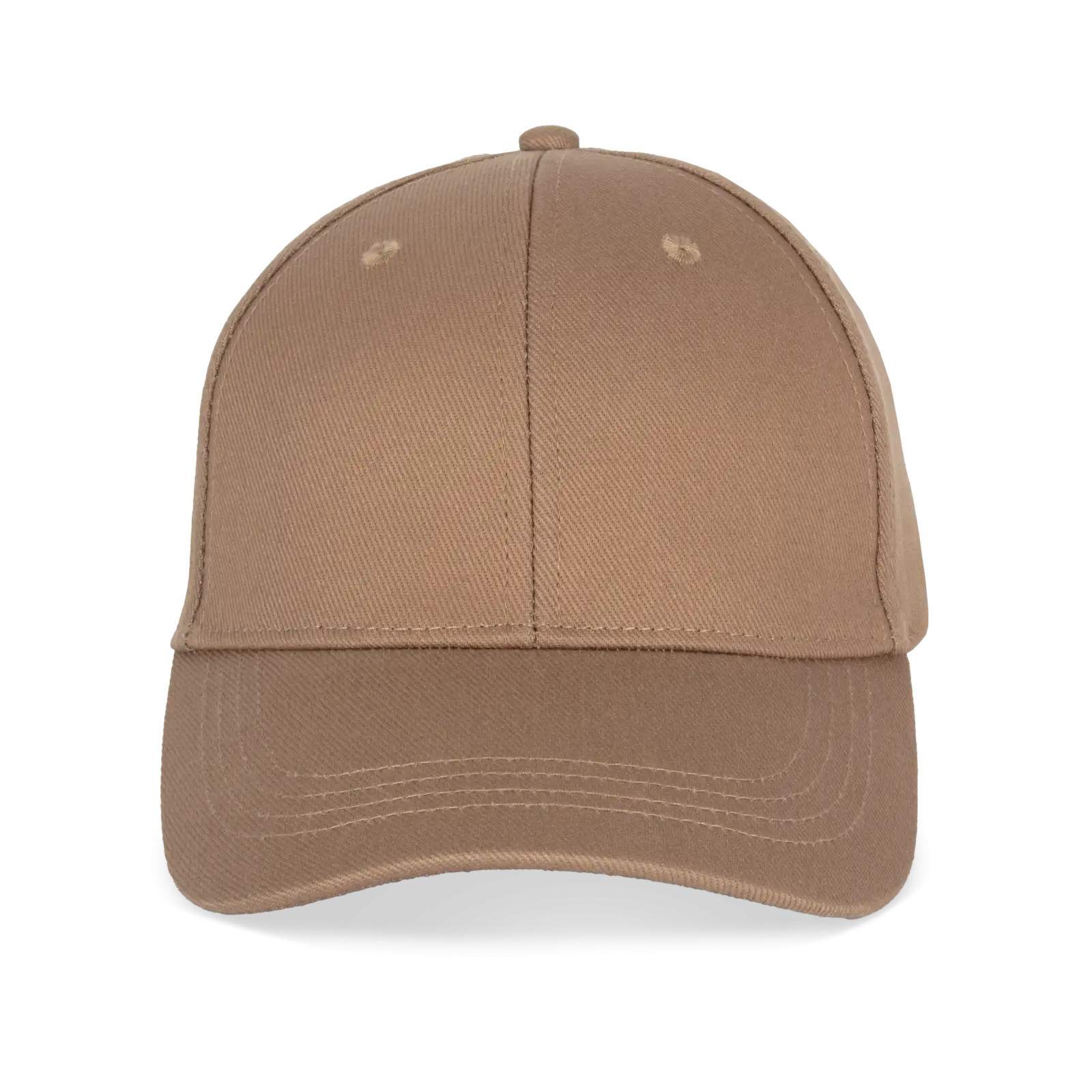 Casquette écoresponsable 6 panneaux unisexe NS038 — Dark camel