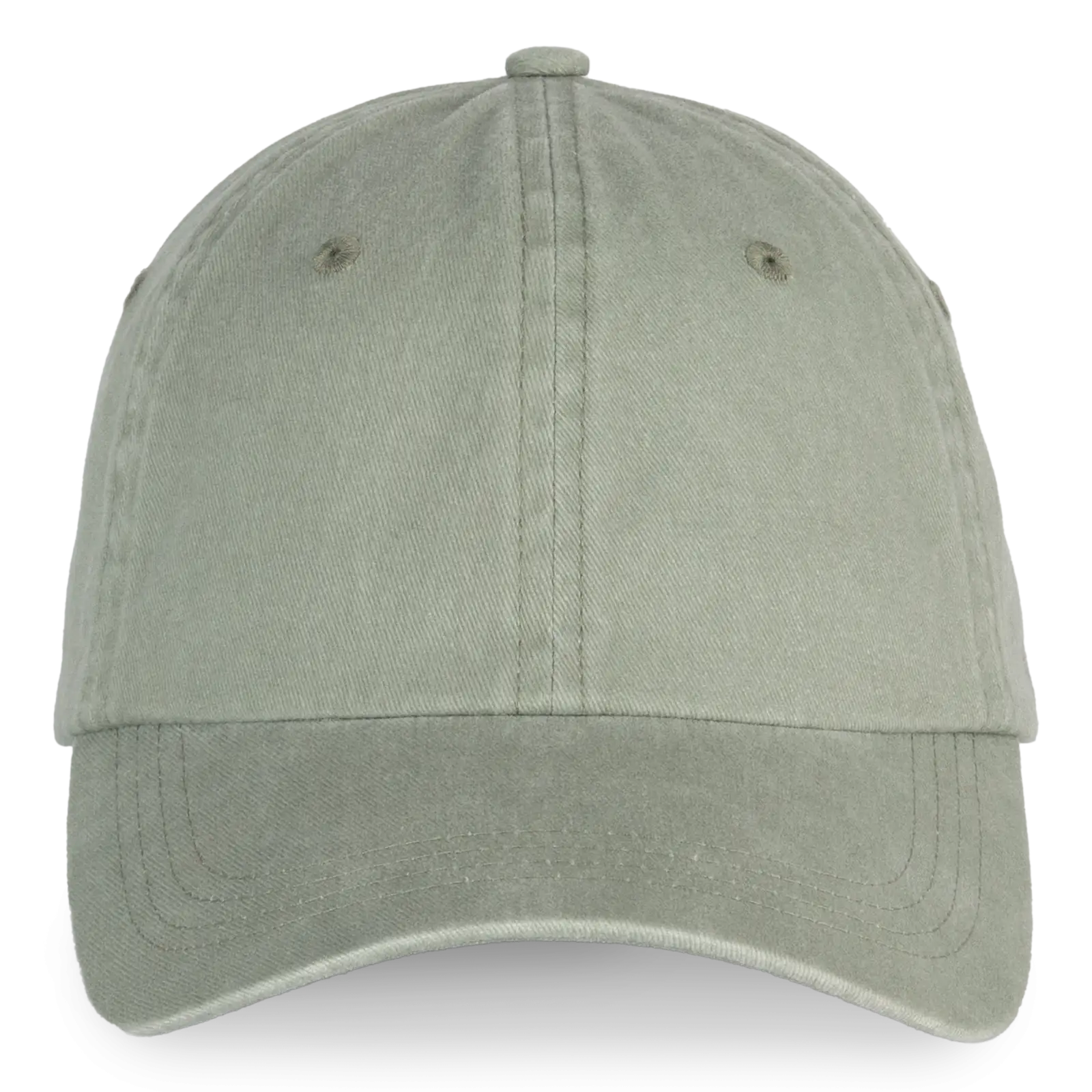 Casquette écoresponsable délavée unisexe NS040 — Washed Almond Green