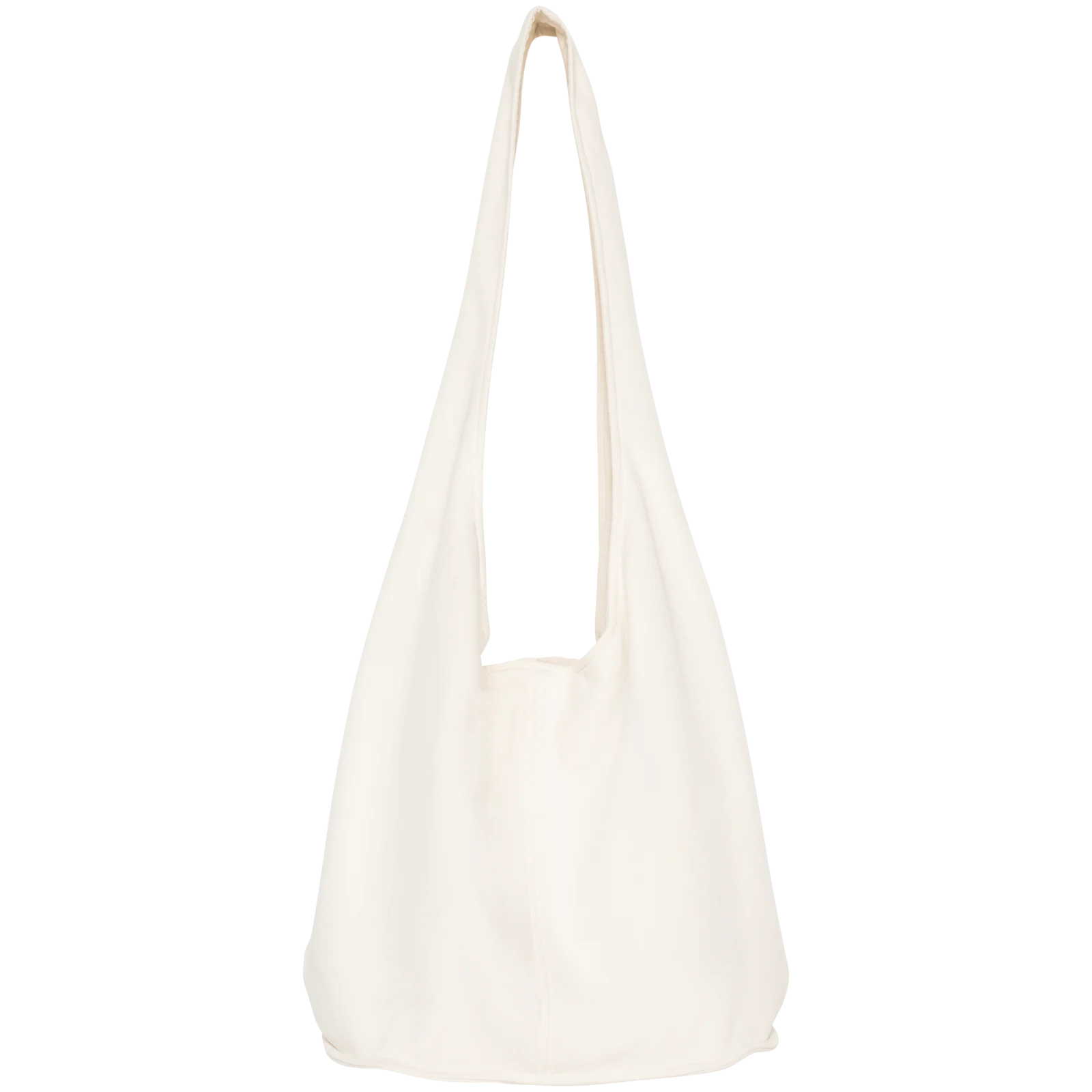 Sac bandoulière en molleton NS107 — Ivory