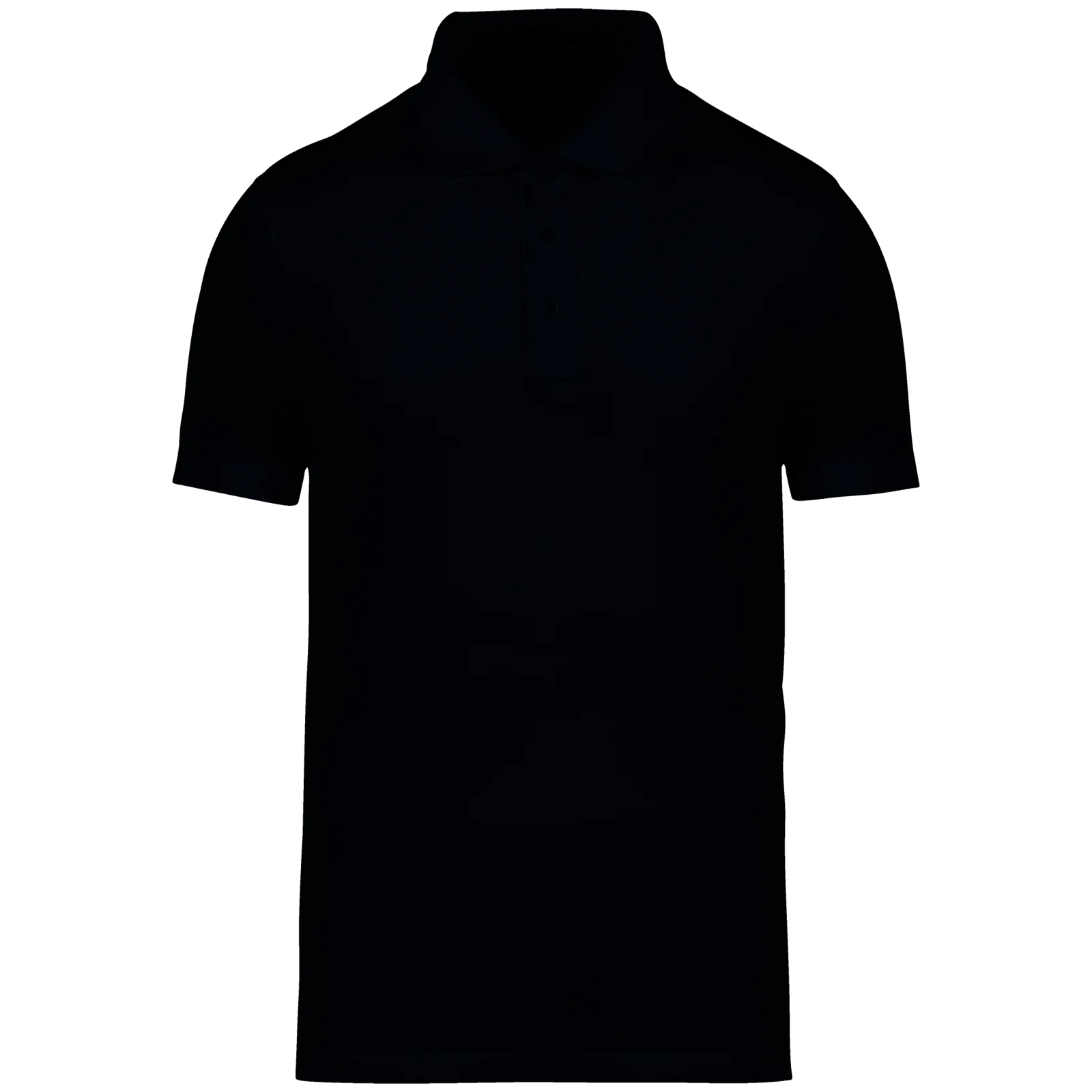Polo en jersey écoresponsable homme NS200 — Black