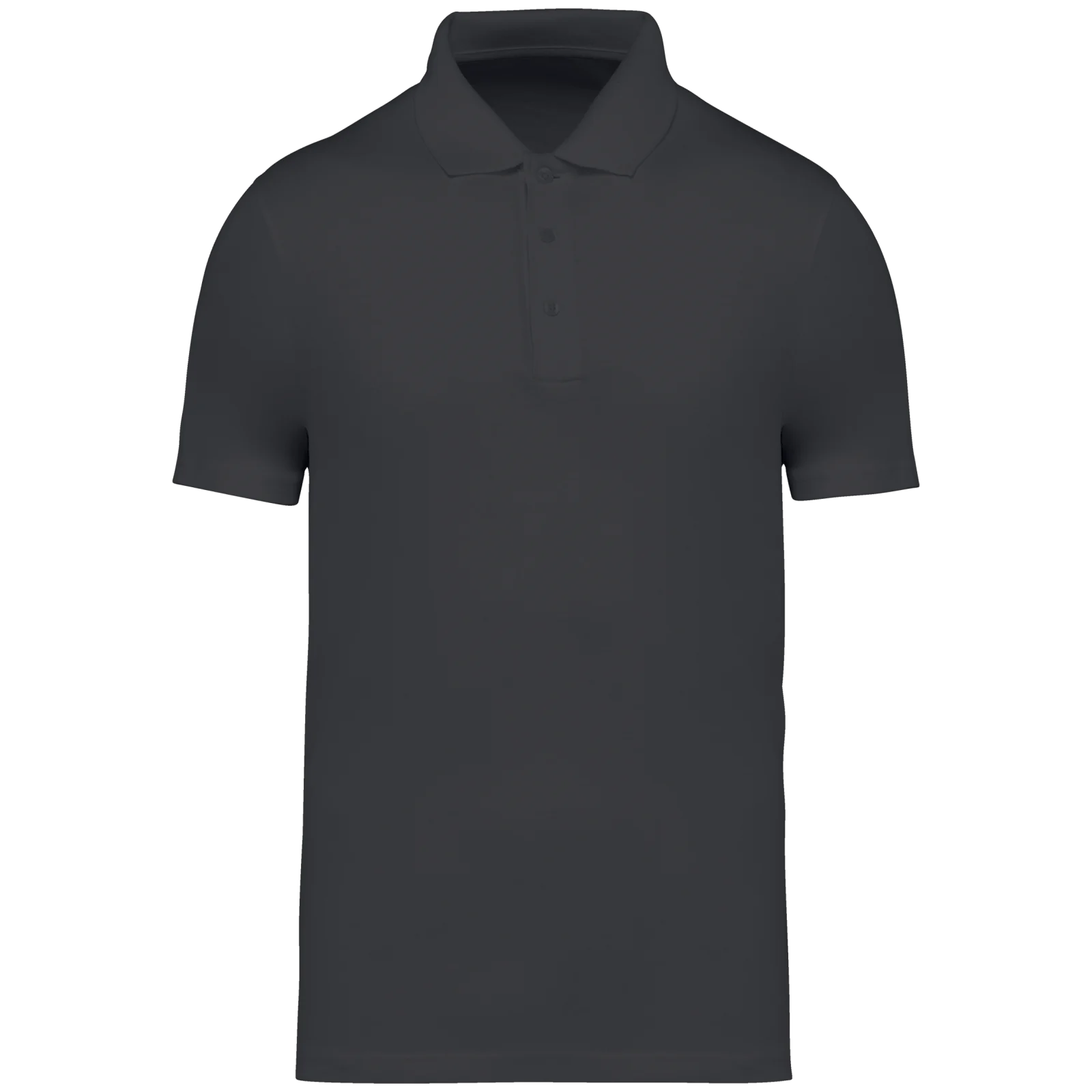 Polo en jersey écoresponsable homme NS200 — Iron Grey