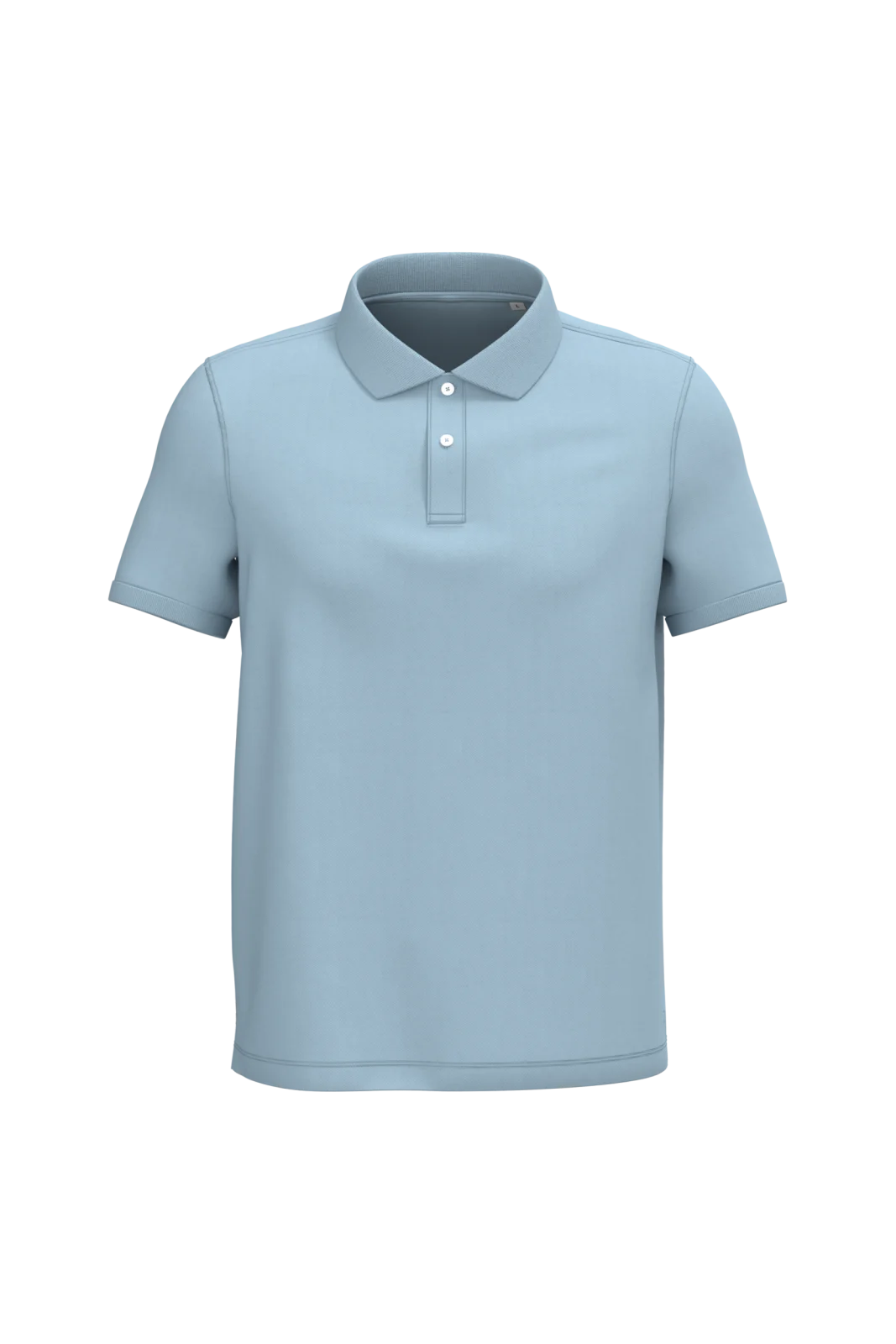 Polo écoresponsable maille piquée homme NS207 — Aquamarine