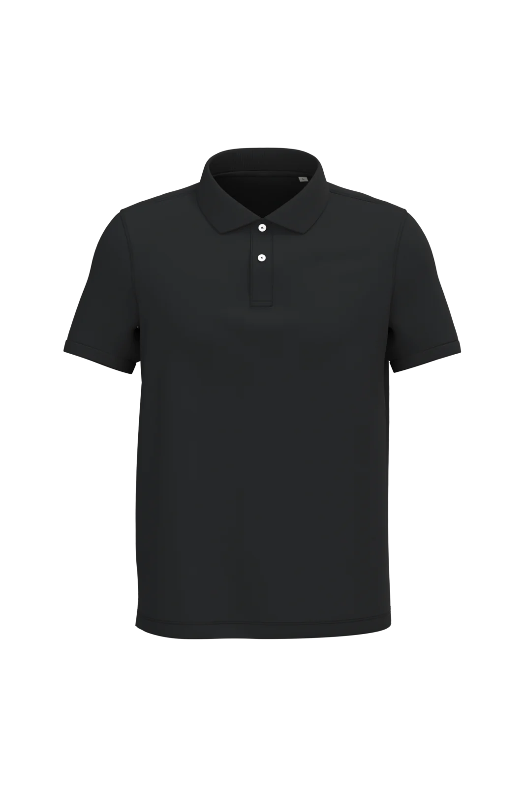 Polo écoresponsable maille piquée homme NS207 — Black