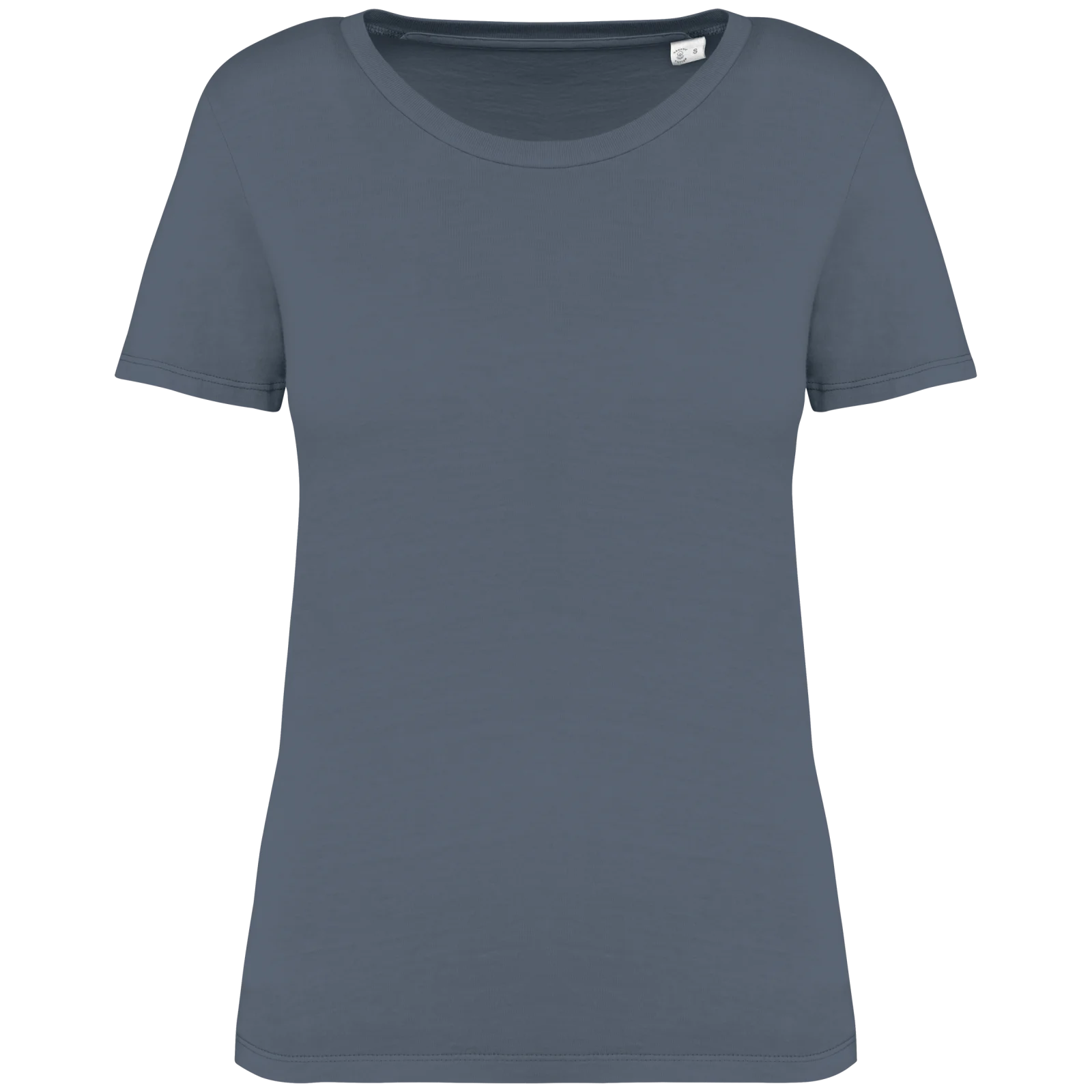 T-shirt écoresponsable délavé femme NS316 — Washed Mineral Grey