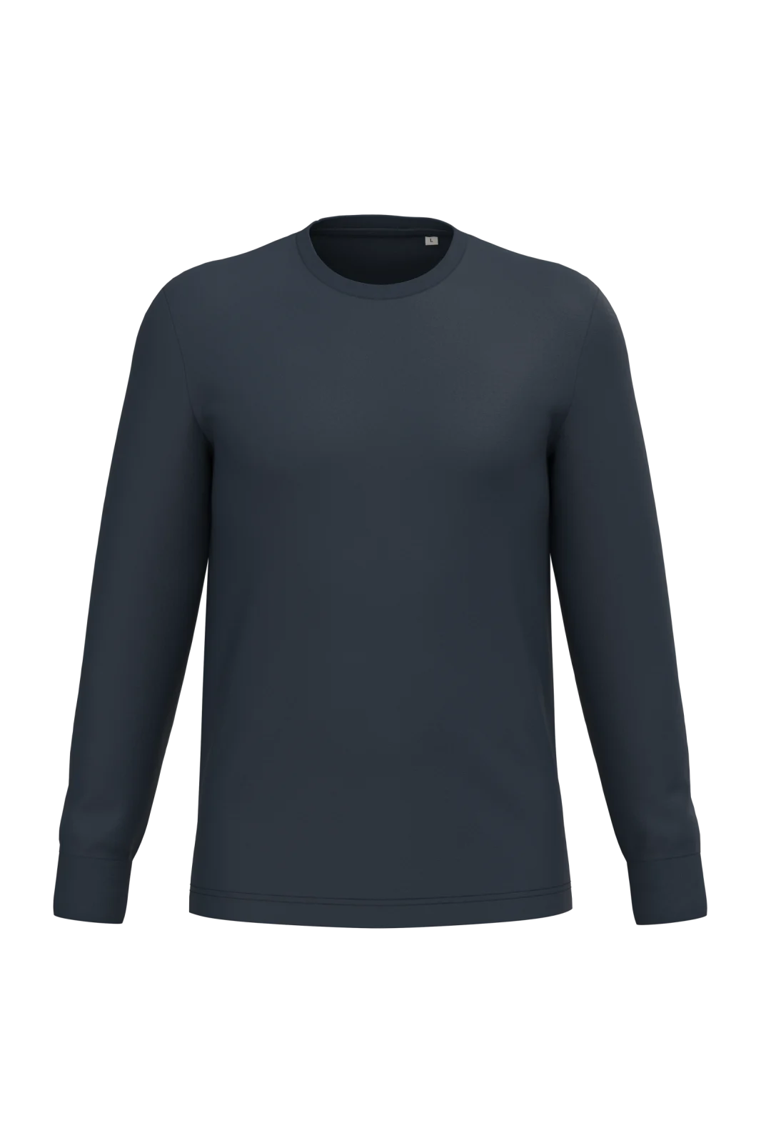 T-shirt écoresponsable manches longues unisexe NS333 — Navy Blue