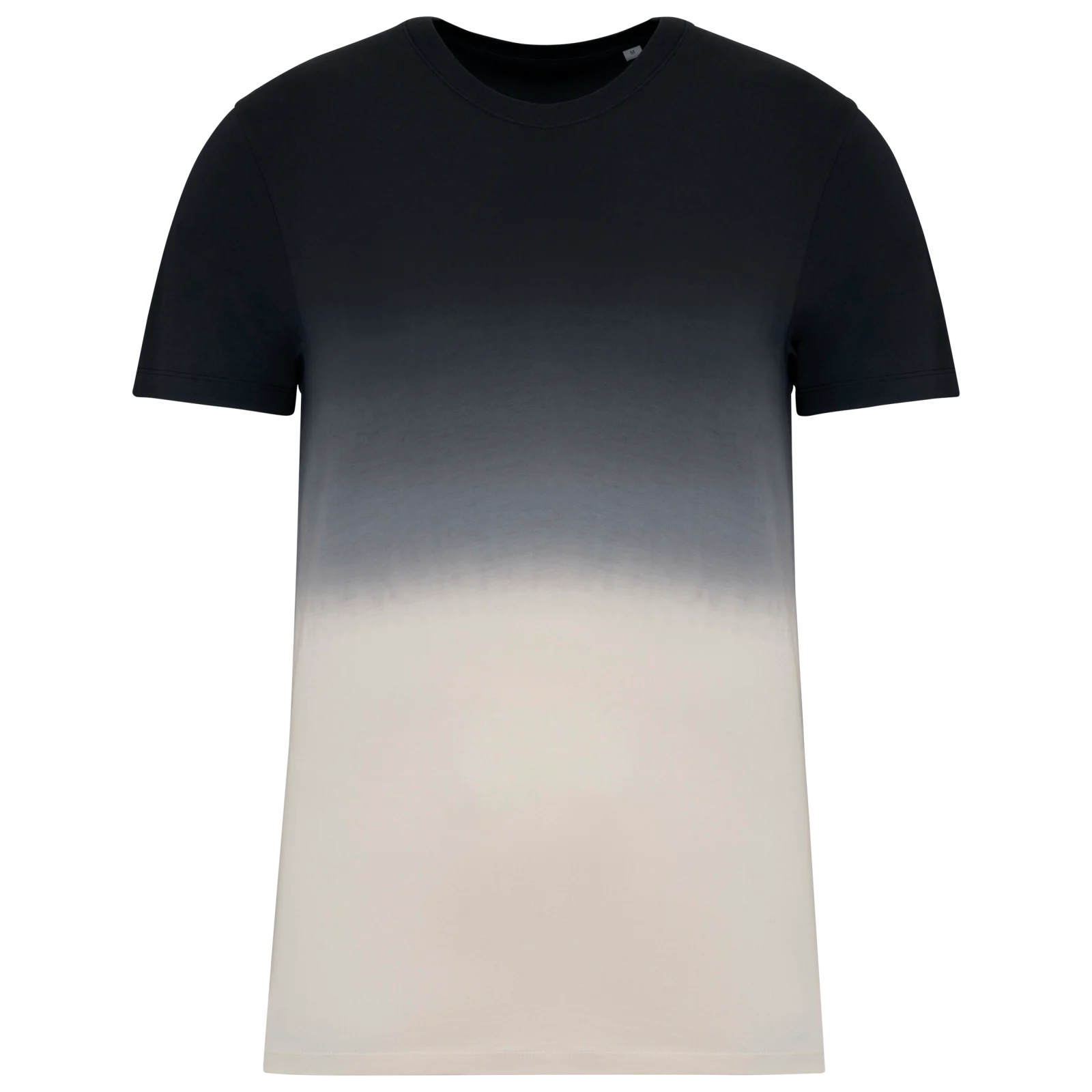 T-shirt écoresponsable Dip Dye unisexe NS345 — Dip Dye Black