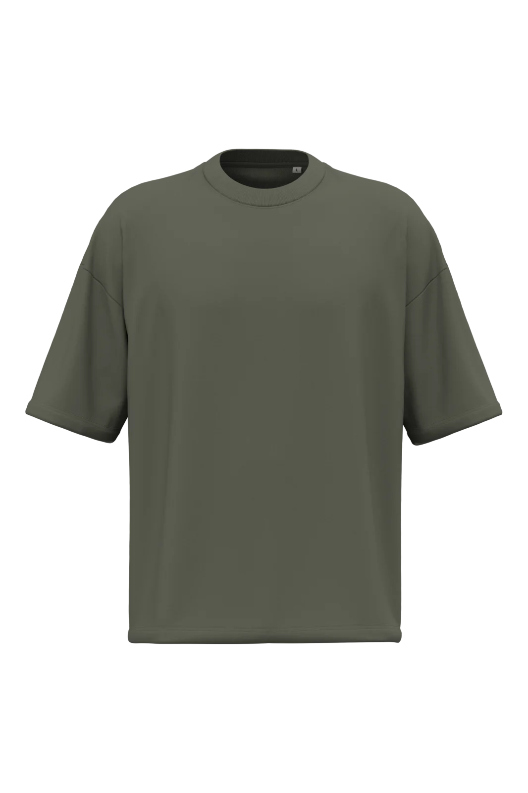 T-shirt écoresponsable oversize unisexe NS351 — Organic Khaki