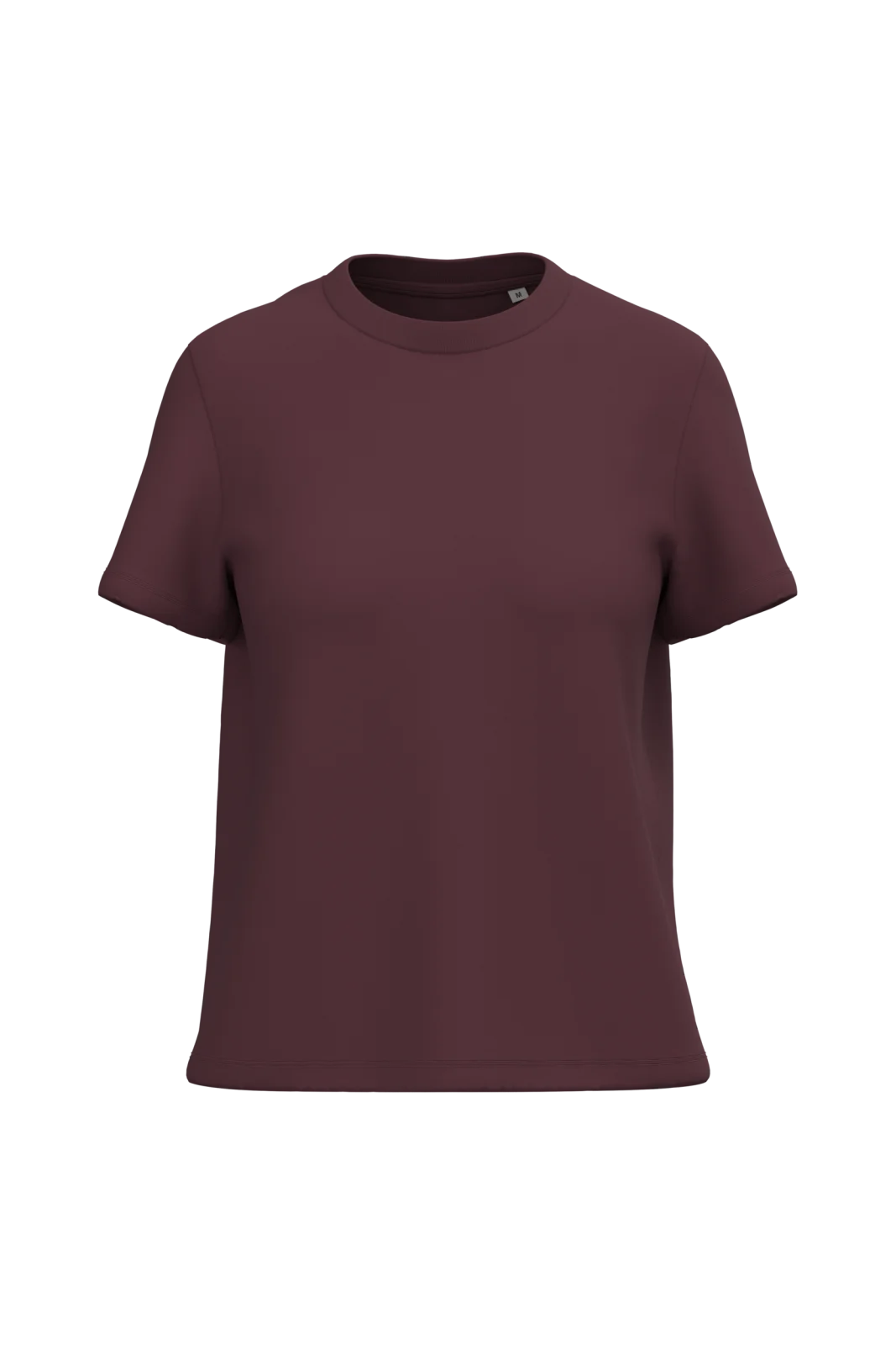 T-shirt écoresponsable femme NS365 — Dark Cherry