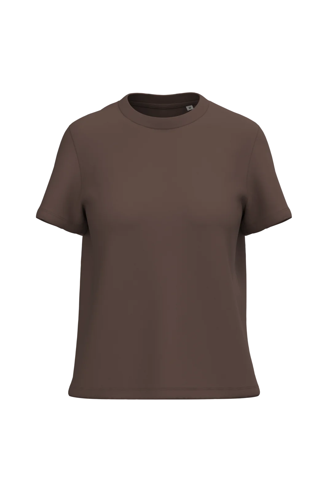 T-shirt écoresponsable femme NS365 — Deep Chocolate