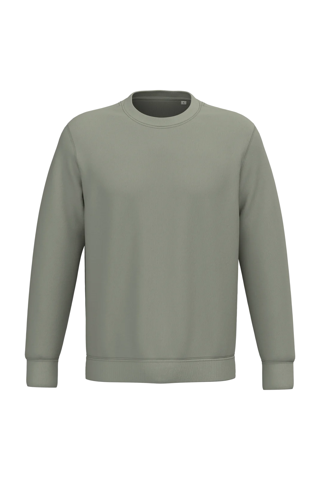 Sweat-shirt écoresponsable à col rond unisexe NS400 — Almond Green