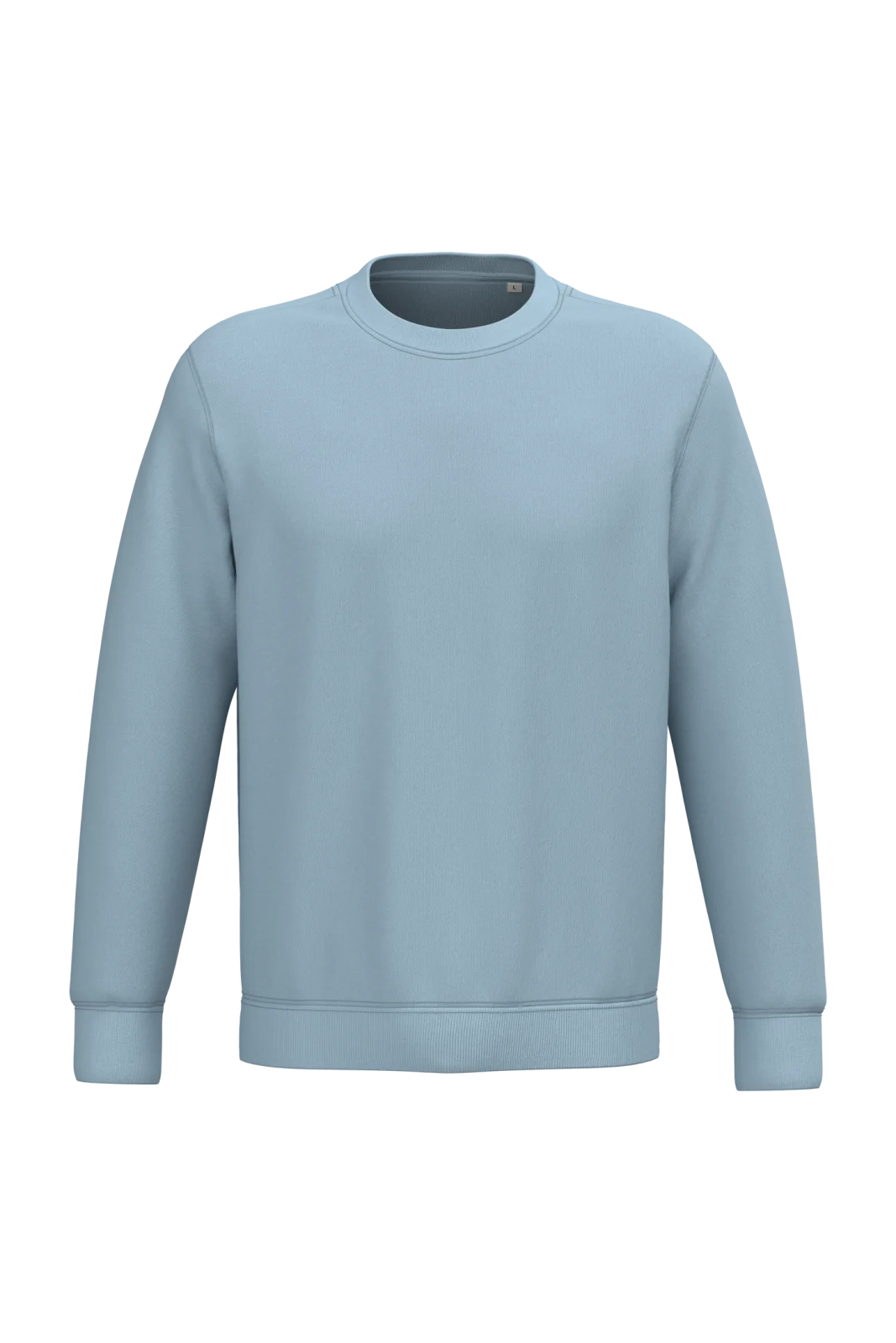 Sweat-shirt écoresponsable à col rond unisexe NS400 — Aquamarine