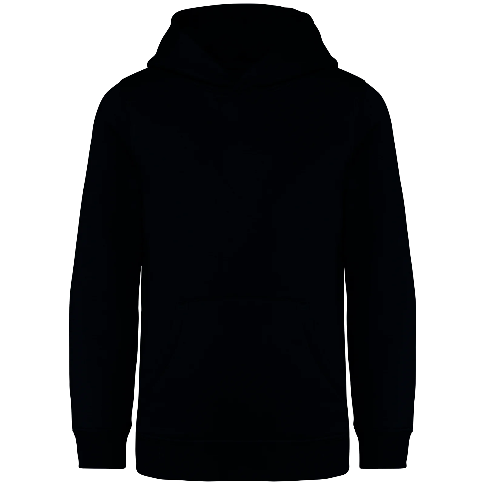 Sweat-shirt écoresponsable à capuche enfant NS404 — Black