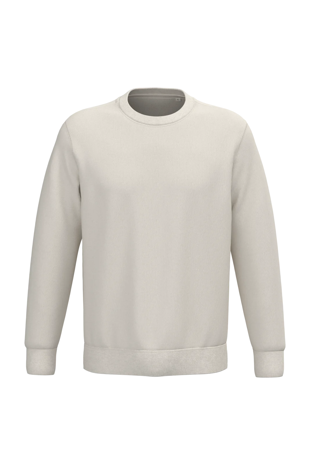 Sweat-shirt écoresponsable à col rond unisexe NS443 — Ivory