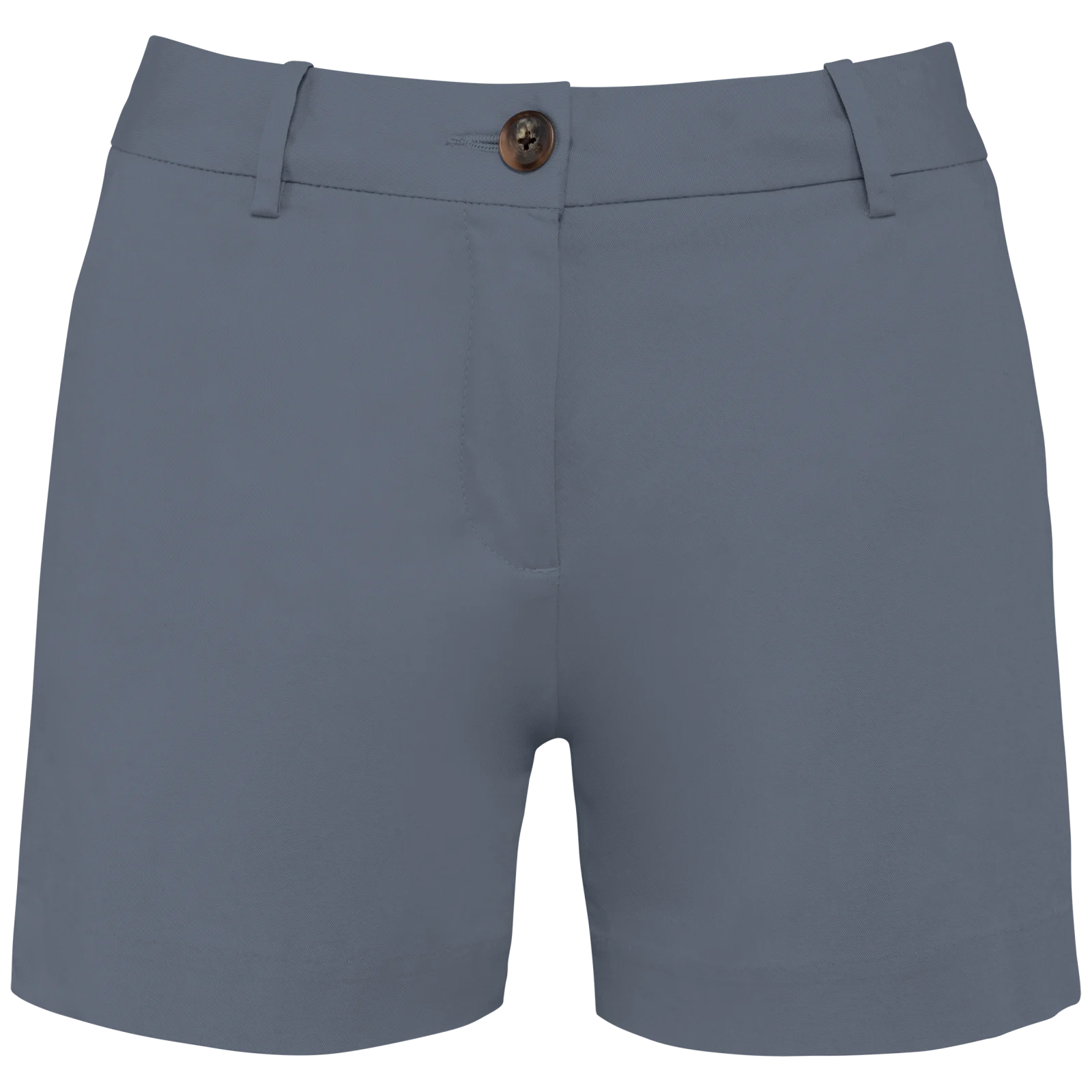 Bermuda chino écoresponsable femme NS739 — Mineral Grey