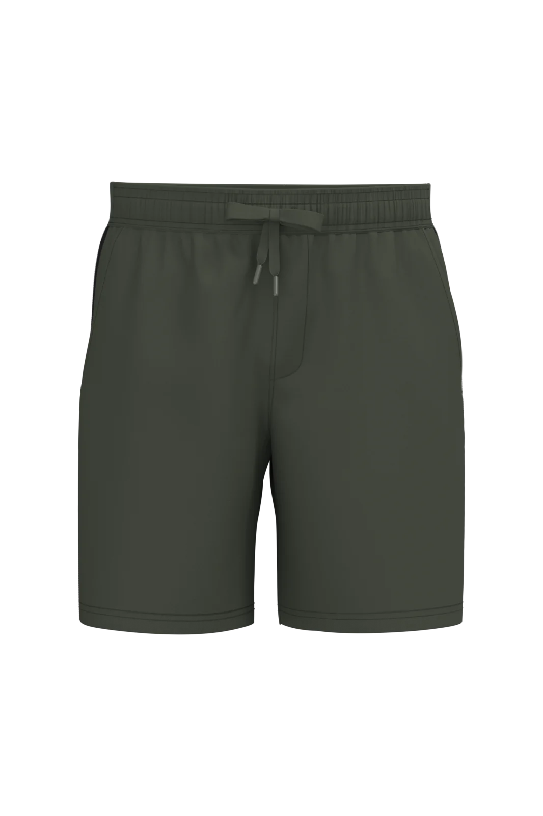 Short de padel bicolore homme PA1030 — Sporty Khaki / Black