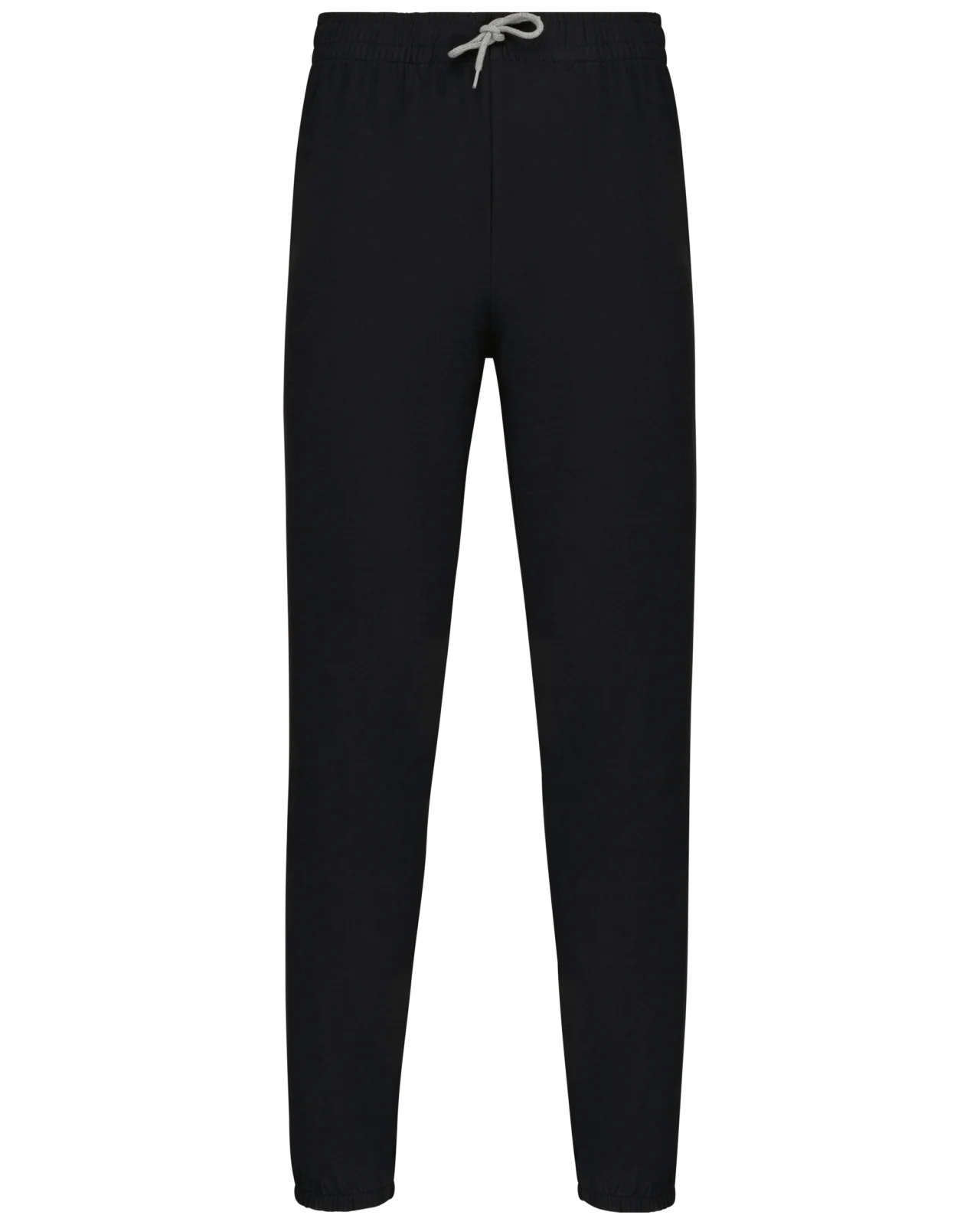 Pantalon de jogging en coton léger unisexe PA186 — Black