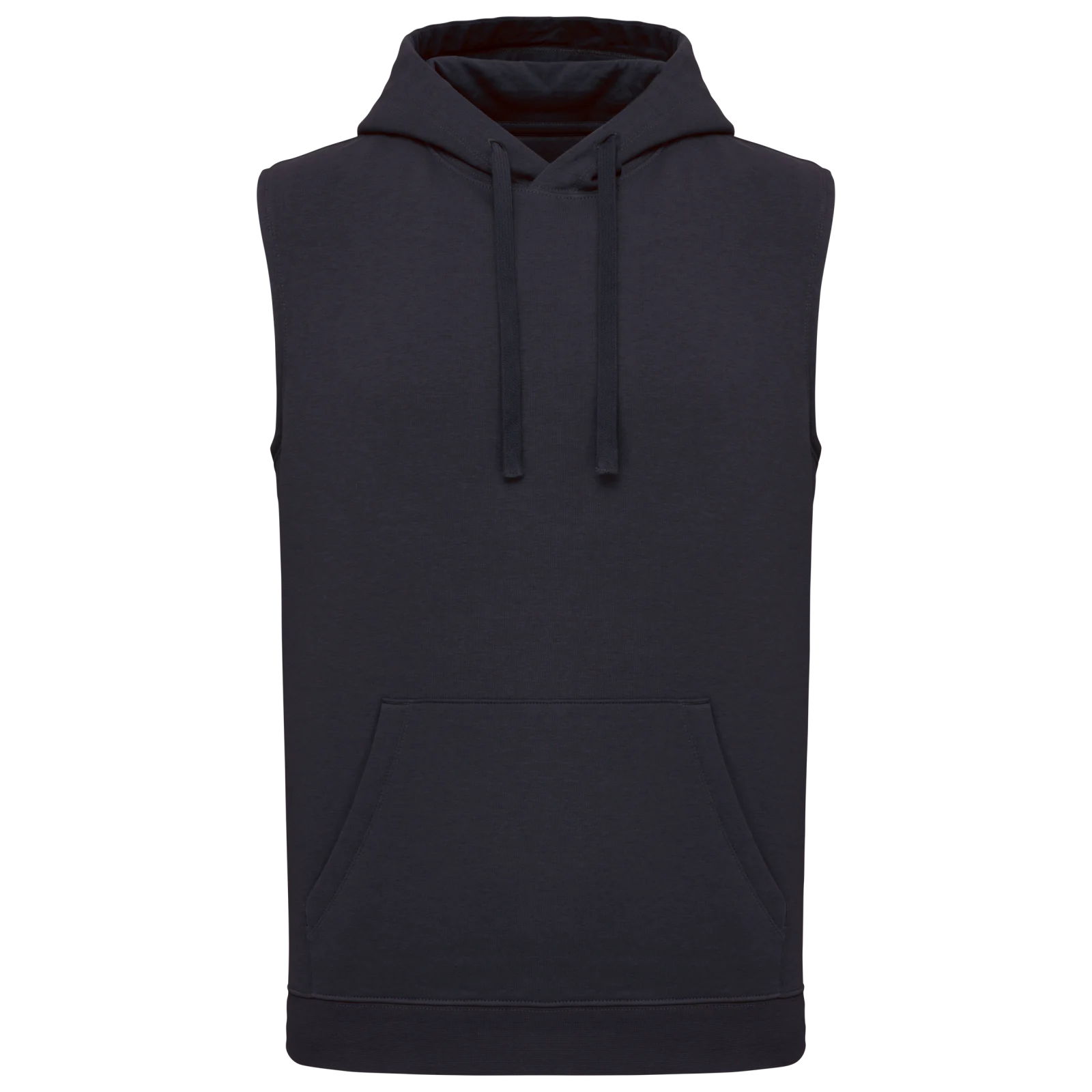 Sweat-shirt à capuche sans manches unisexe PA393 — Navy