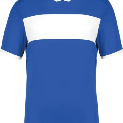 Maillot multisport manches courtes enfant PA4001 — Sporty Royal Blue / White