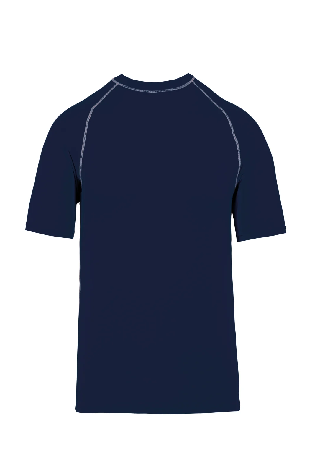 T-shirt technique à manches courtes avec protection anti-UV unisexe PA4007 — Sporty Navy