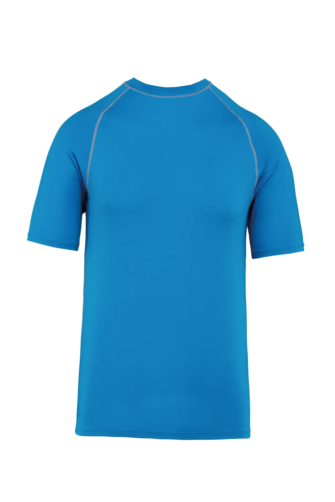 T-shirt technique à manches courtes avec protection anti-UV enfant PA4008 — Aqua Blue