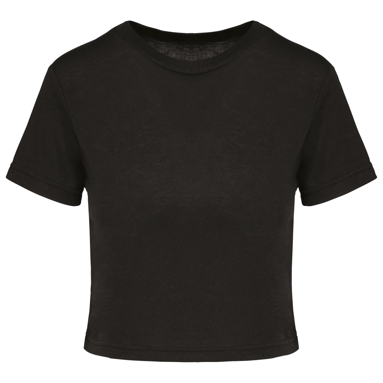 Crop top triblend femme PA4022 — Black