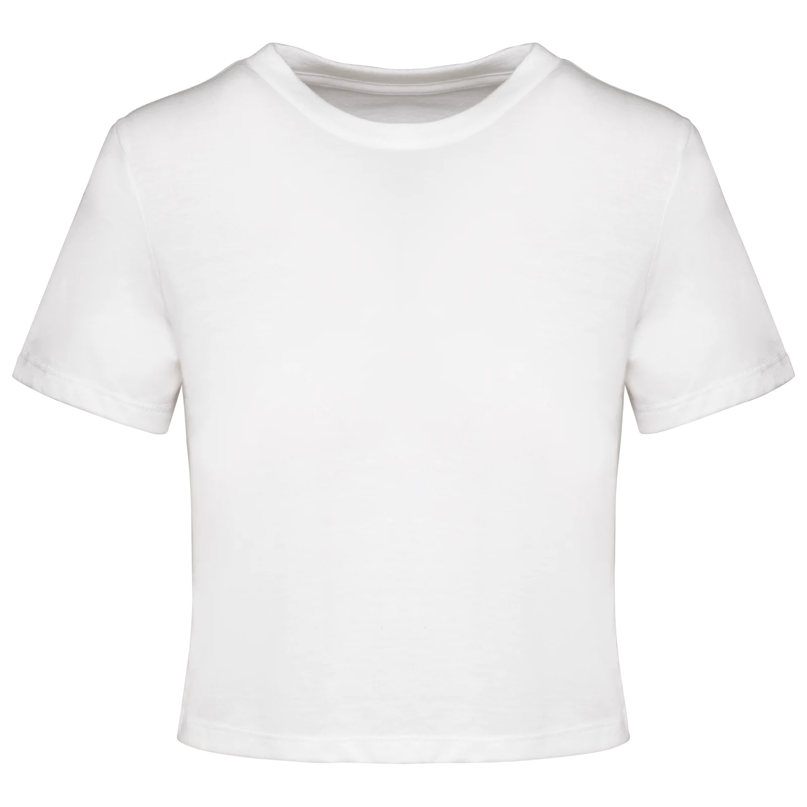 Crop top triblend femme PA4022 — White