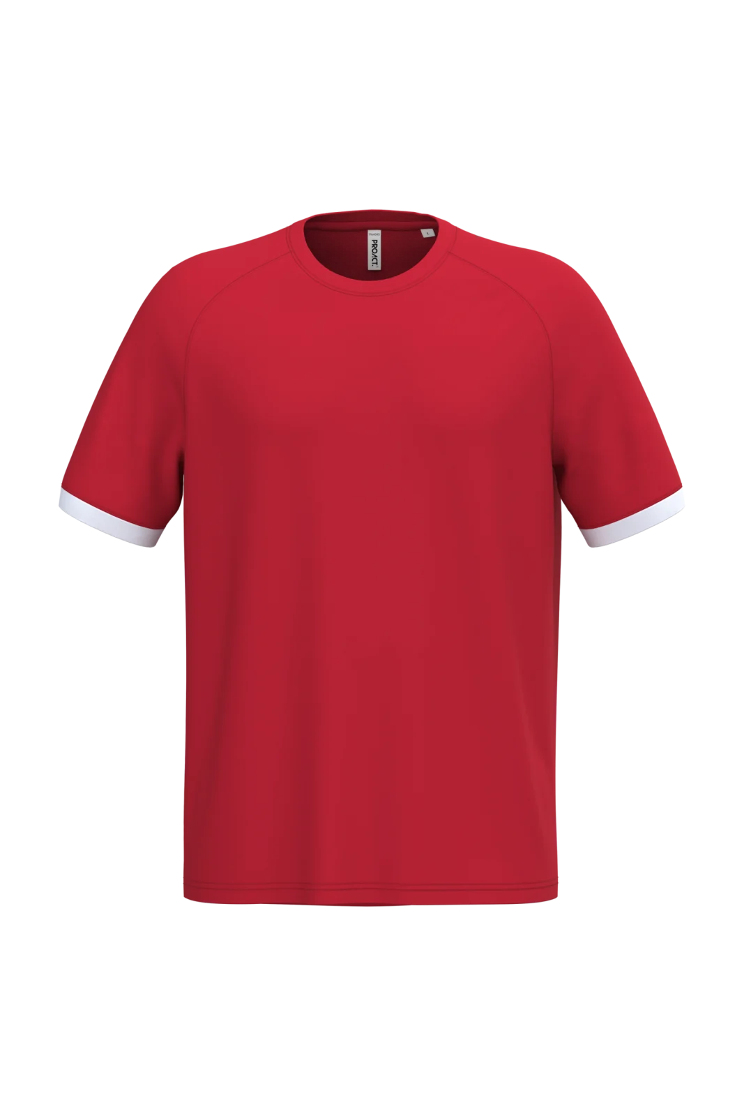 Maillot multisport en polyester unisexe PA4045 — Sporty Red / White