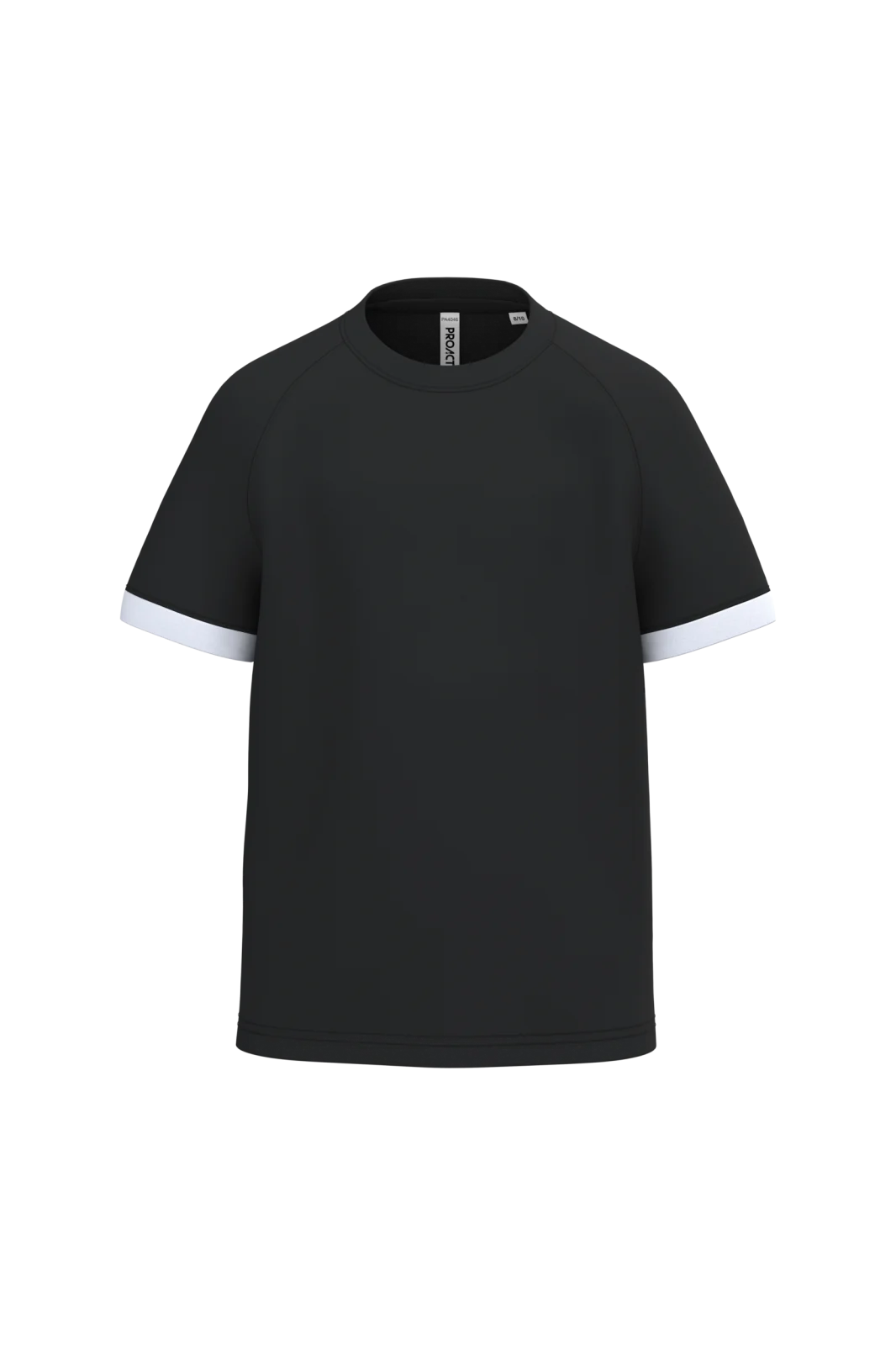 Maillot multisport en polyester enfant PA4046 — Black / White