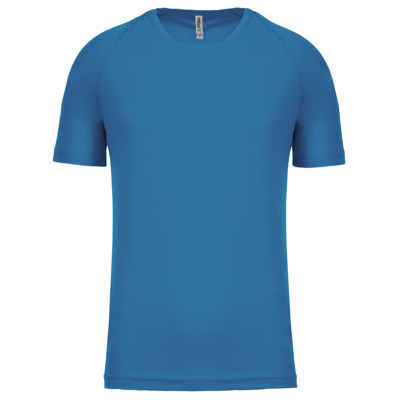 T-shirt de sport manches courtes homme PA438 — Aqua Blue